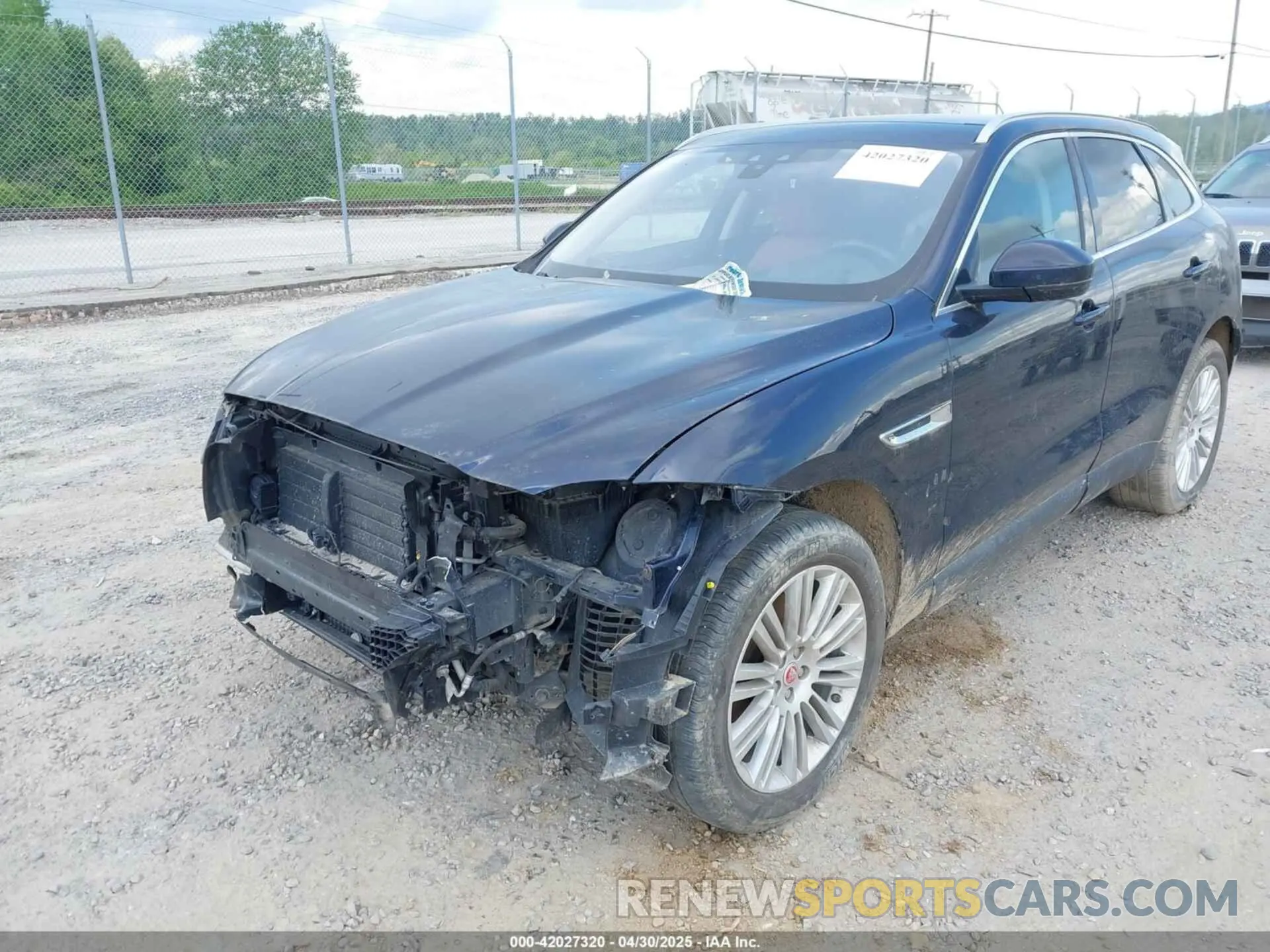 2 Фотография поврежденного автомобиля SADCN2GX7LA620263 JAGUAR F-PACE 2020