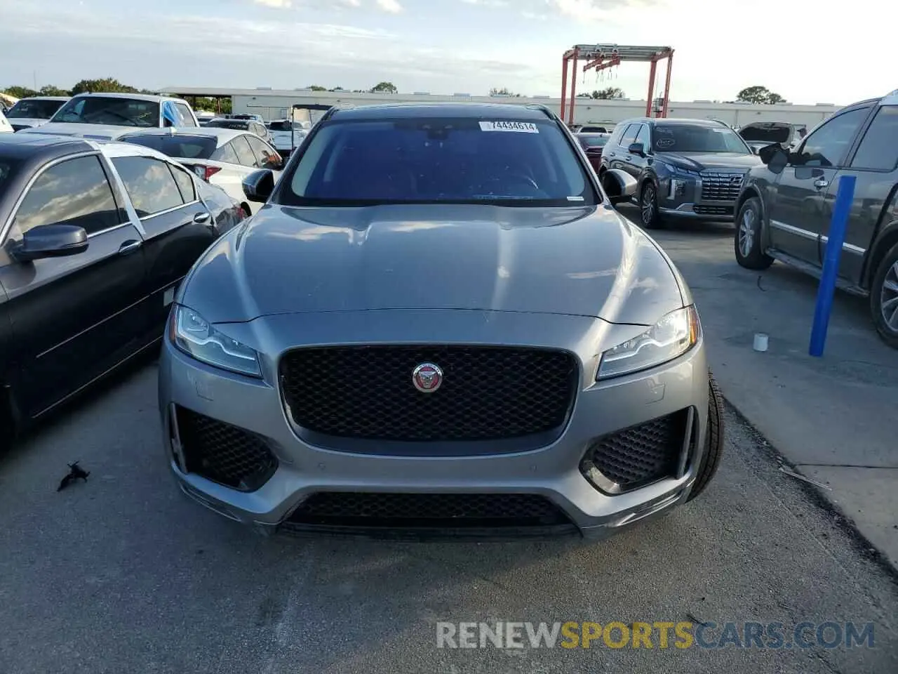 5 Фотография поврежденного автомобиля SADCP2FX4LA617865 JAGUAR F-PACE 2020