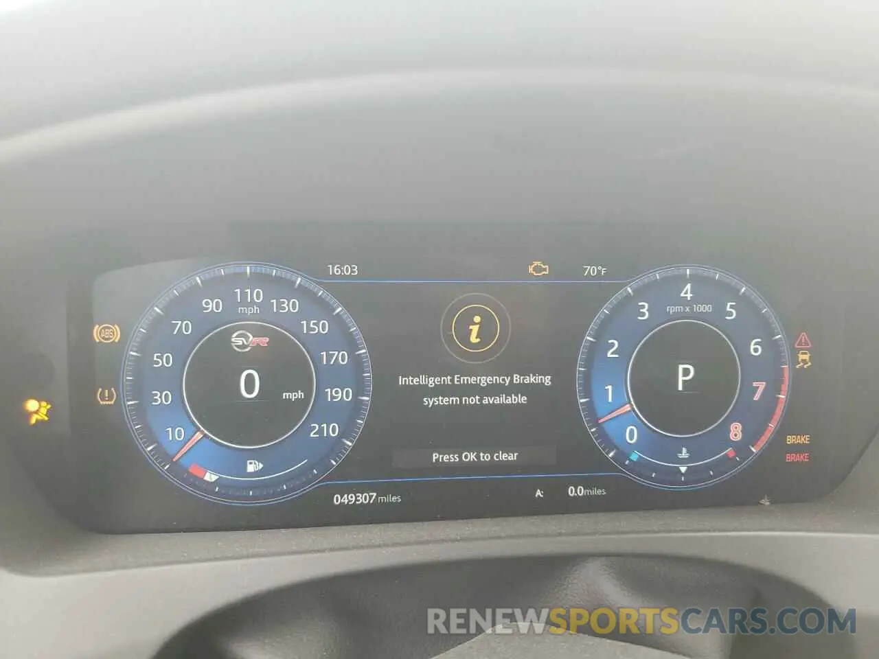 9 Photograph of a damaged car SADCZ2EE3LA617687 JAGUAR F-PACE 2020