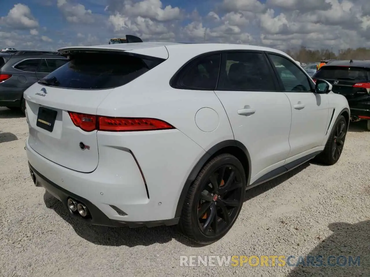 4 Фотография поврежденного автомобиля SADCZ2EE3LA619195 JAGUAR F-PACE 2020