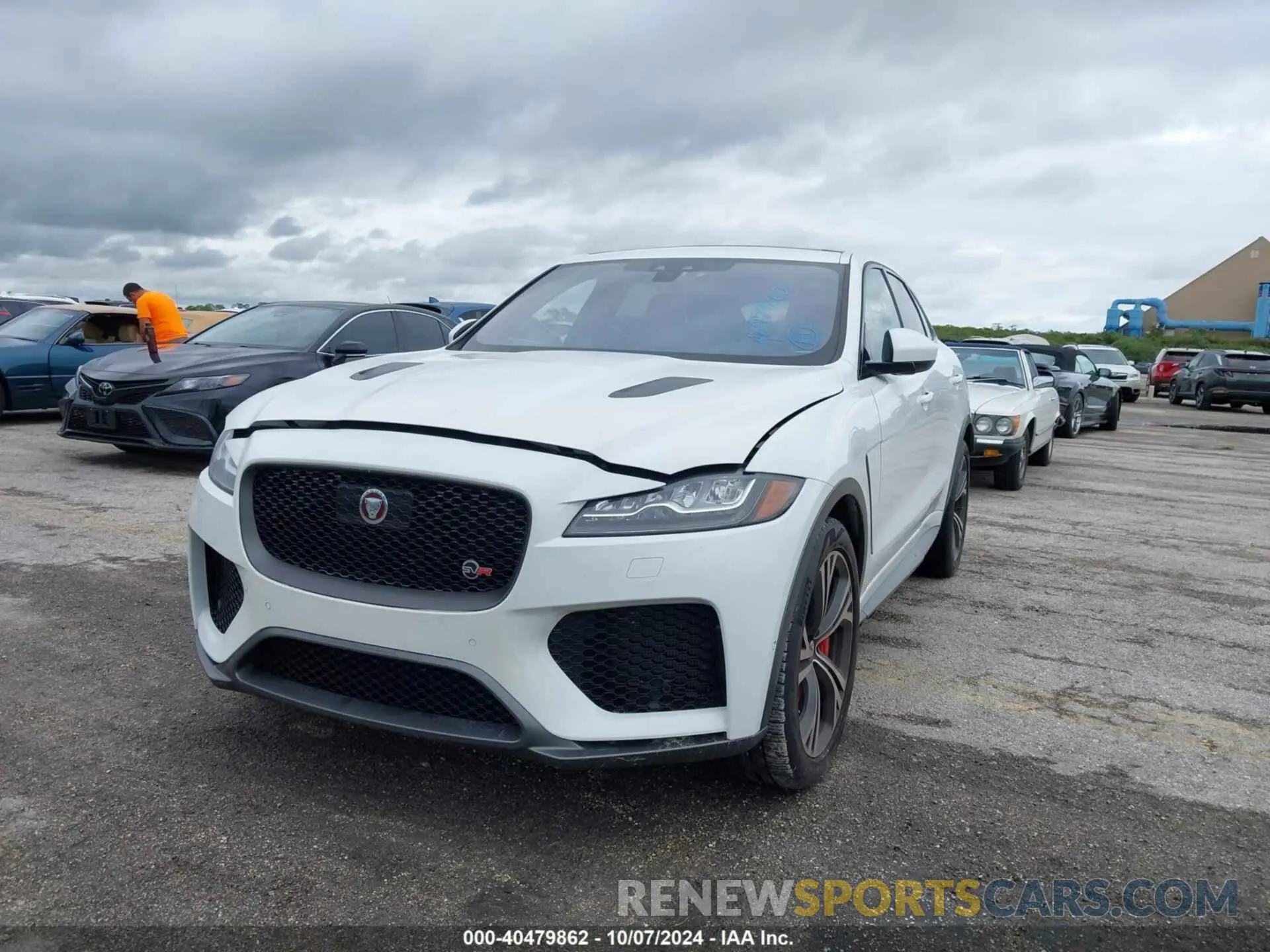 2 Photograph of a damaged car SADCZ2EE9LA627415 JAGUAR F-PACE 2020
