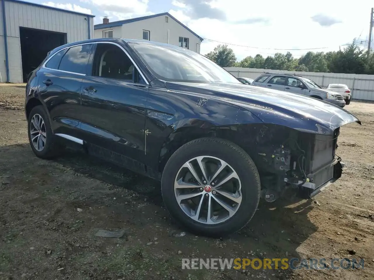 4 Photograph of a damaged car SADCJ2EU6MA667922 JAGUAR F-PACE 2021