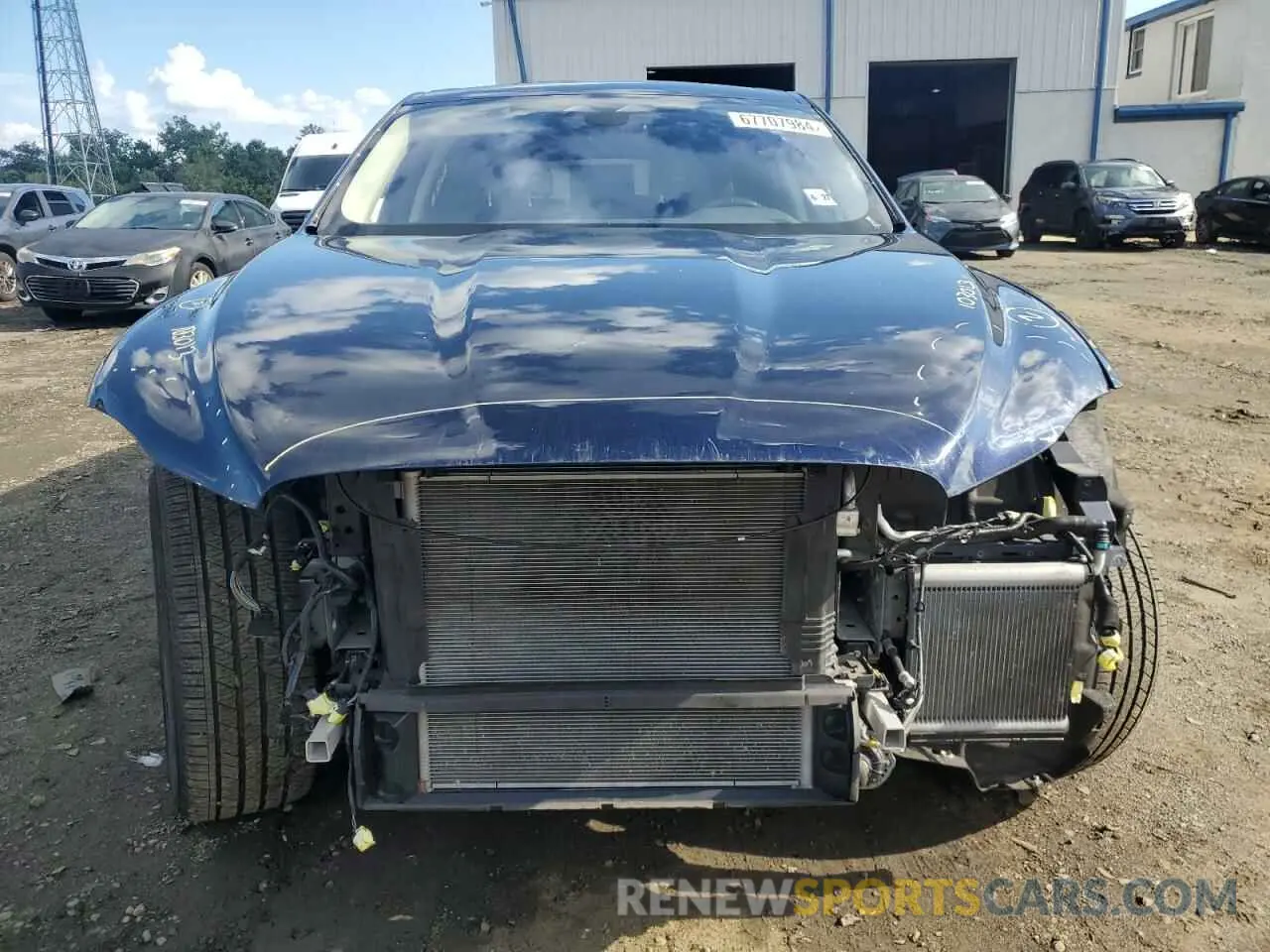 5 Photograph of a damaged car SADCJ2EU6MA667922 JAGUAR F-PACE 2021