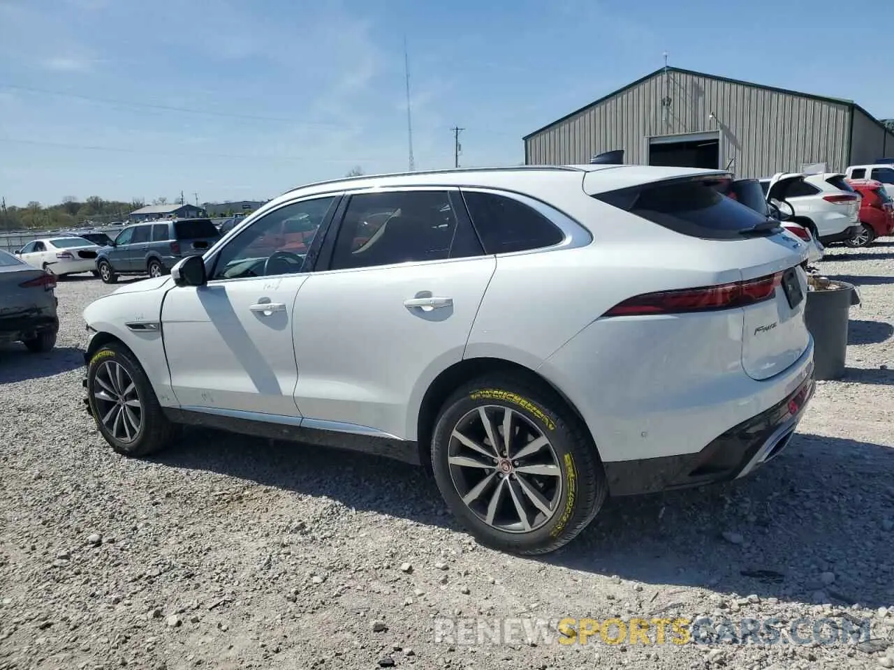 2 Фотография поврежденного автомобиля SADCJ2EU8MA669378 JAGUAR F-PACE 2021