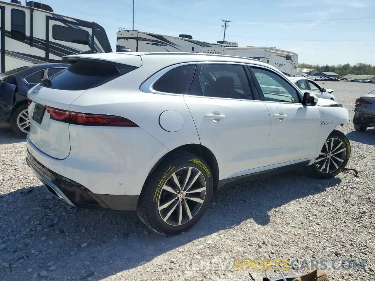 3 Фотография поврежденного автомобиля SADCJ2EU8MA669378 JAGUAR F-PACE 2021