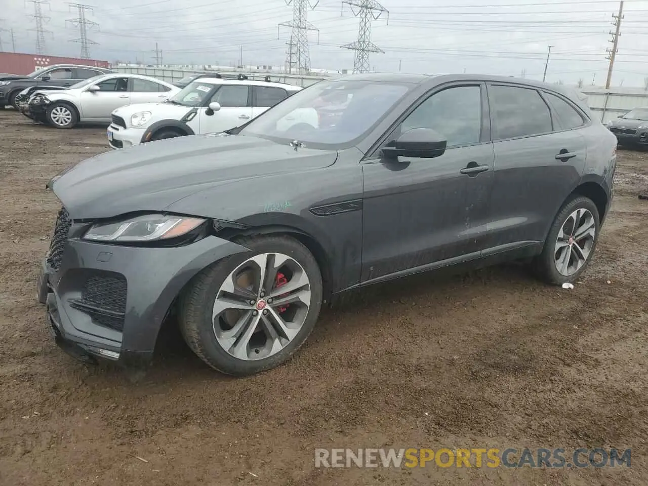 1 Фотография поврежденного автомобиля SADCJ2EX0MA681308 JAGUAR F-PACE 2021