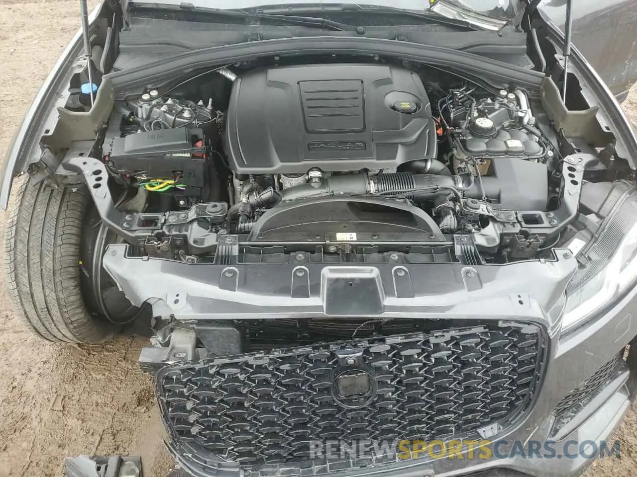12 Фотография поврежденного автомобиля SADCJ2EX0MA681308 JAGUAR F-PACE 2021