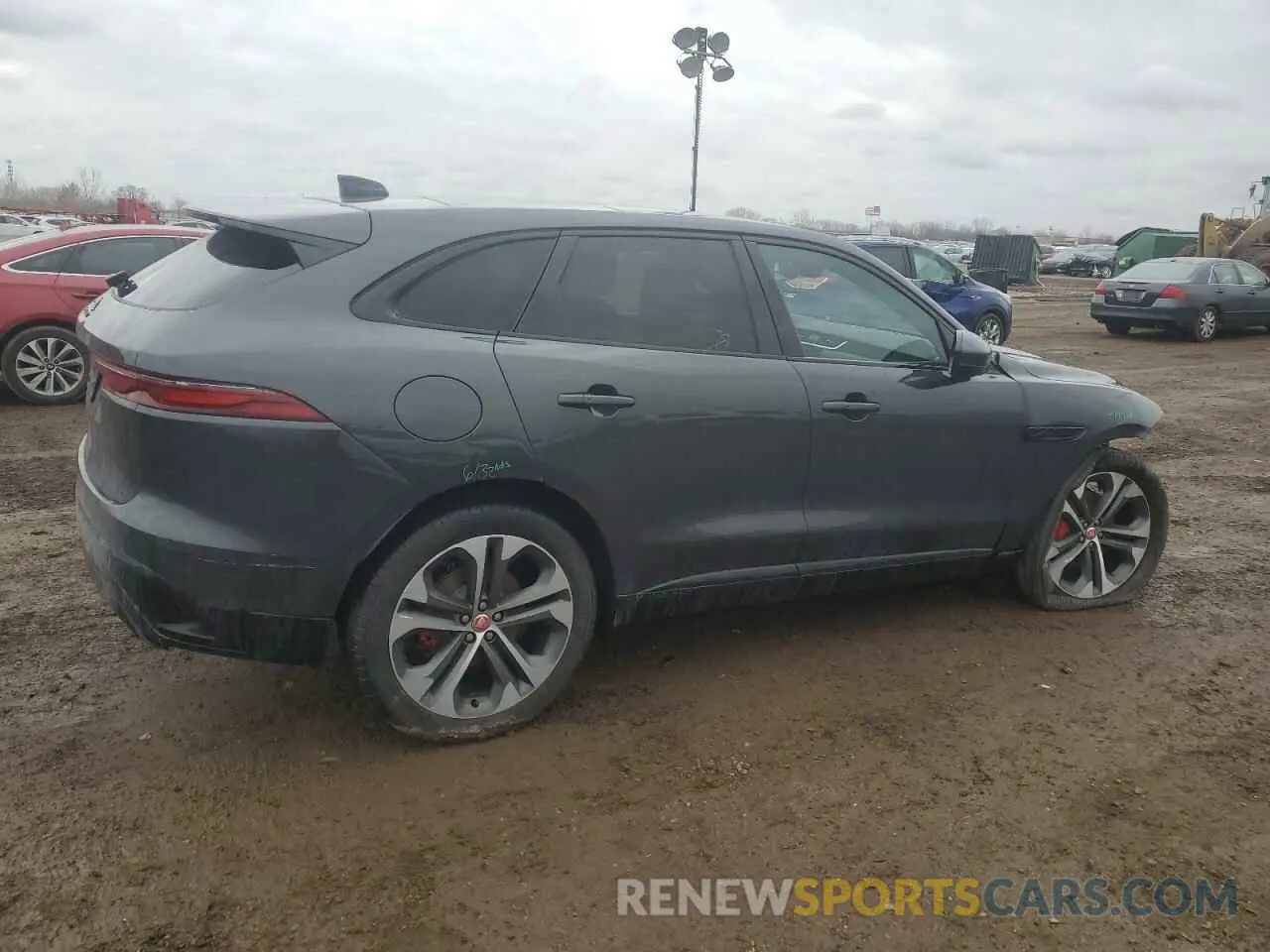 3 Фотография поврежденного автомобиля SADCJ2EX0MA681308 JAGUAR F-PACE 2021