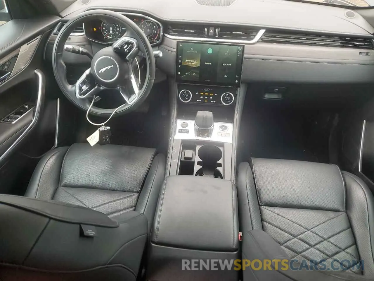 8 Фотография поврежденного автомобиля SADCJ2EX0MA681308 JAGUAR F-PACE 2021