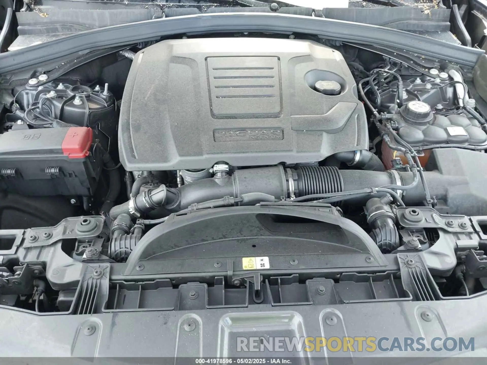 10 Фотография поврежденного автомобиля SADCJ2EX1MA672696 JAGUAR F-PACE 2021