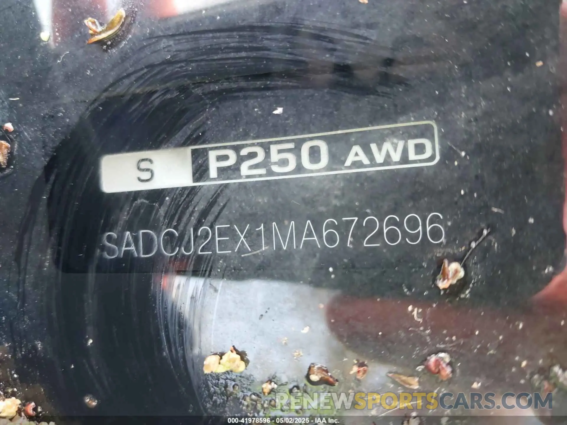 17 Фотография поврежденного автомобиля SADCJ2EX1MA672696 JAGUAR F-PACE 2021