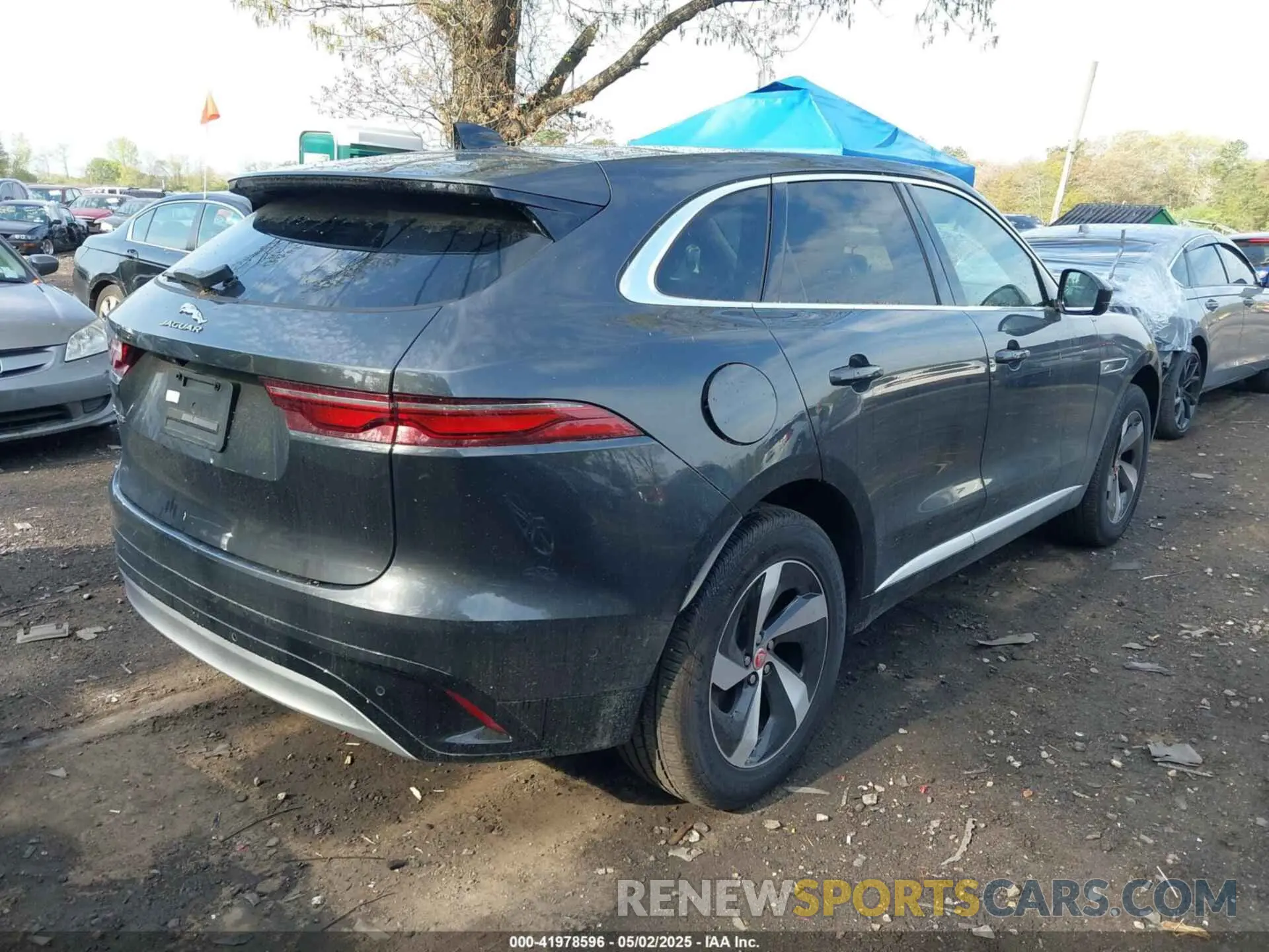 4 Фотография поврежденного автомобиля SADCJ2EX1MA672696 JAGUAR F-PACE 2021
