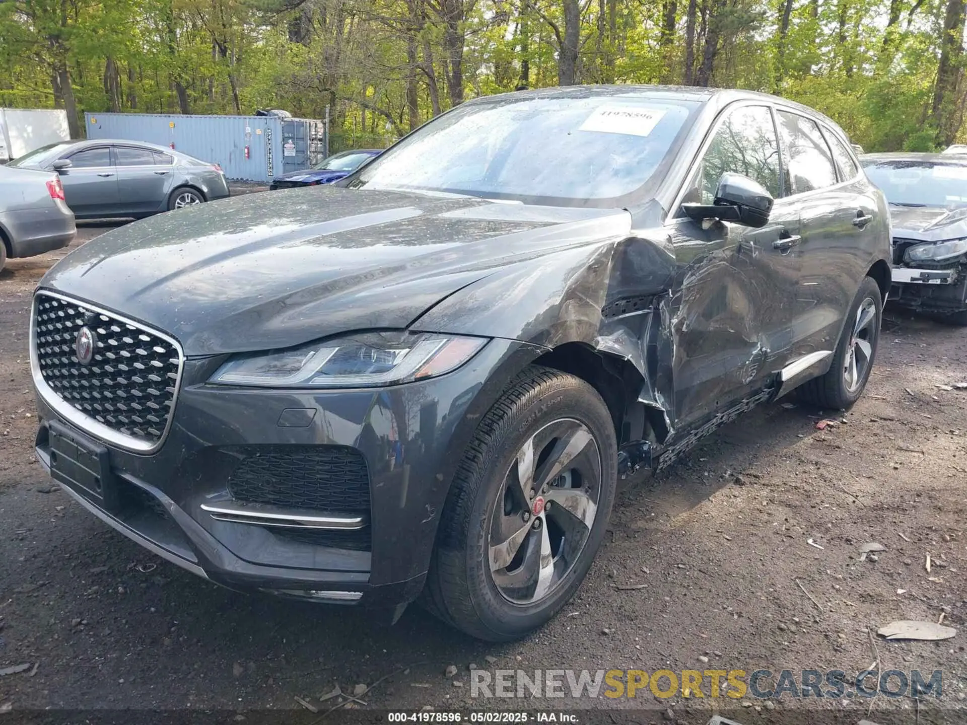 6 Фотография поврежденного автомобиля SADCJ2EX1MA672696 JAGUAR F-PACE 2021