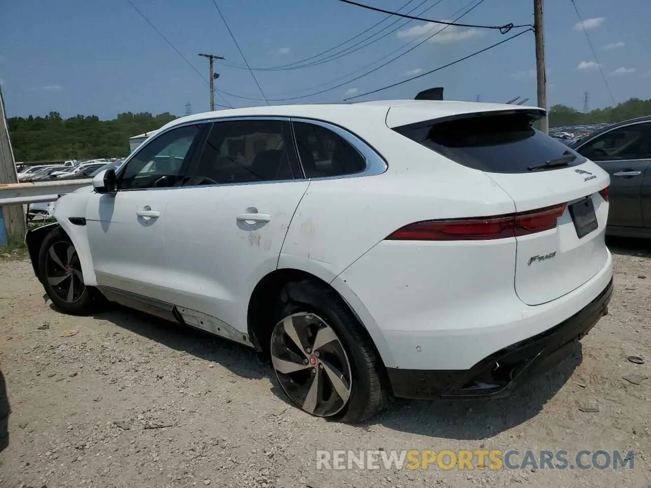 2 Photograph of a damaged car SADCJ2EX9MA669349 JAGUAR F-PACE 2021