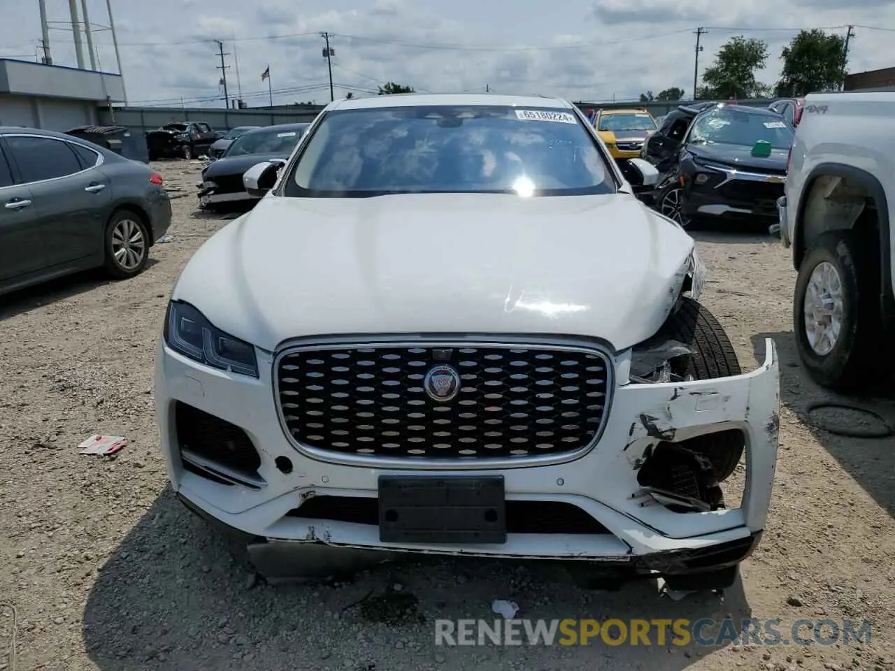 5 Photograph of a damaged car SADCJ2EX9MA669349 JAGUAR F-PACE 2021