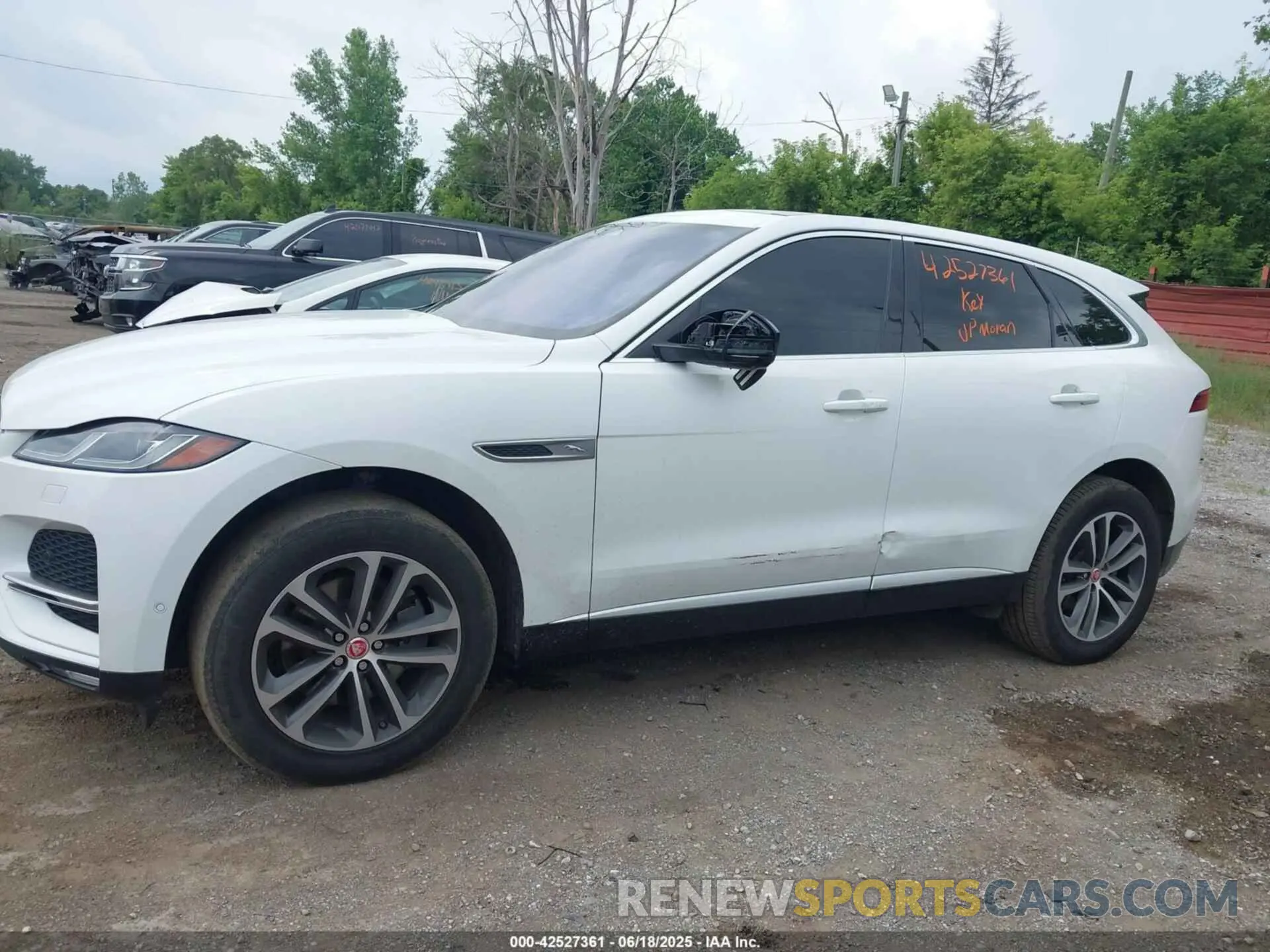 15 Photograph of a damaged car SADCJ2EXXMA668131 JAGUAR F-PACE 2021