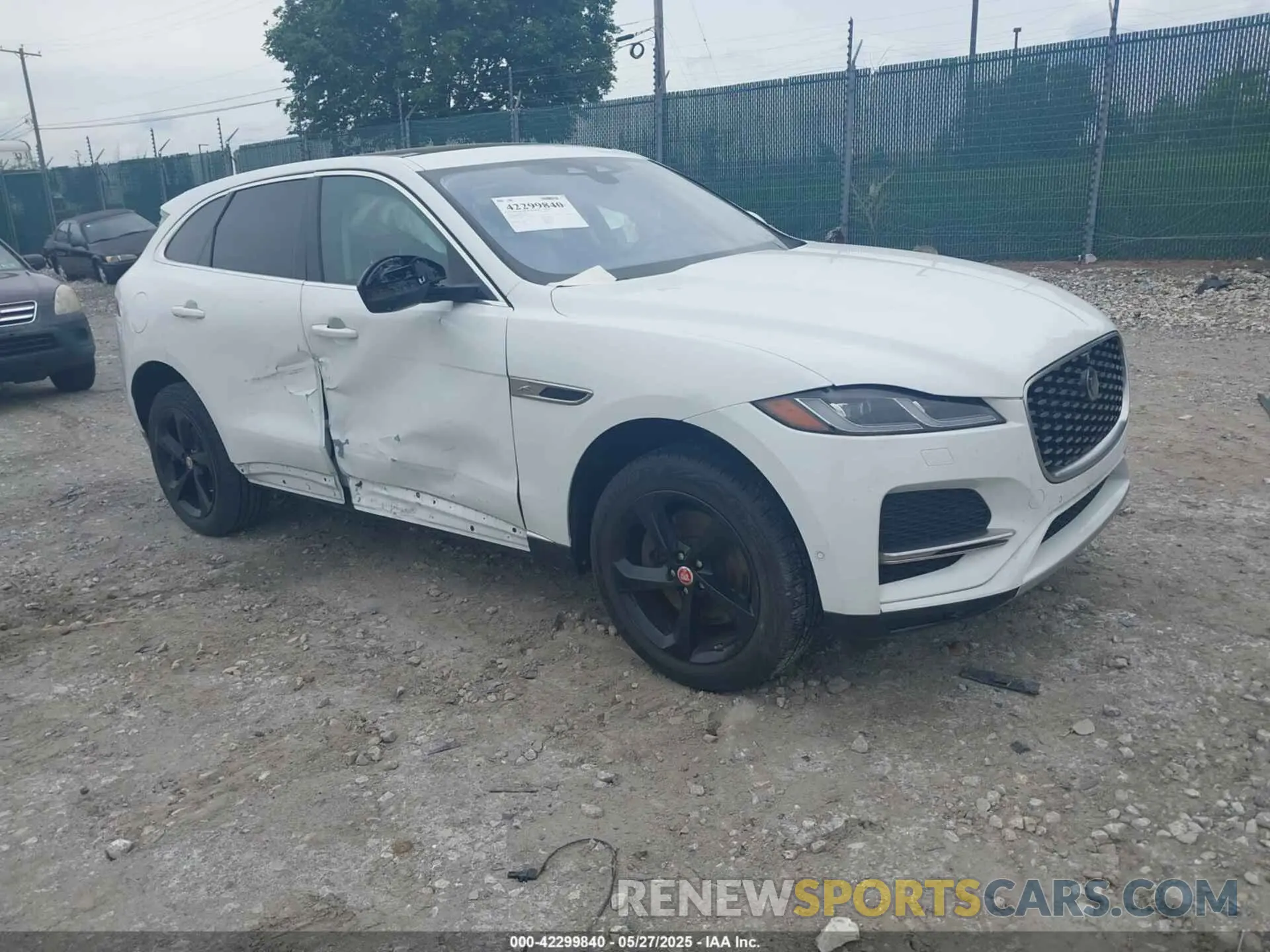 1 Фотография поврежденного автомобиля SADCK2EX8MA674992 JAGUAR F-PACE 2021