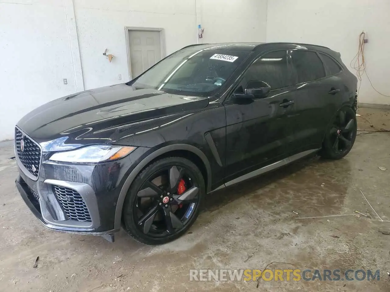 1 Photograph of a damaged car SADCZ2EE0MA666542 JAGUAR F-PACE 2021