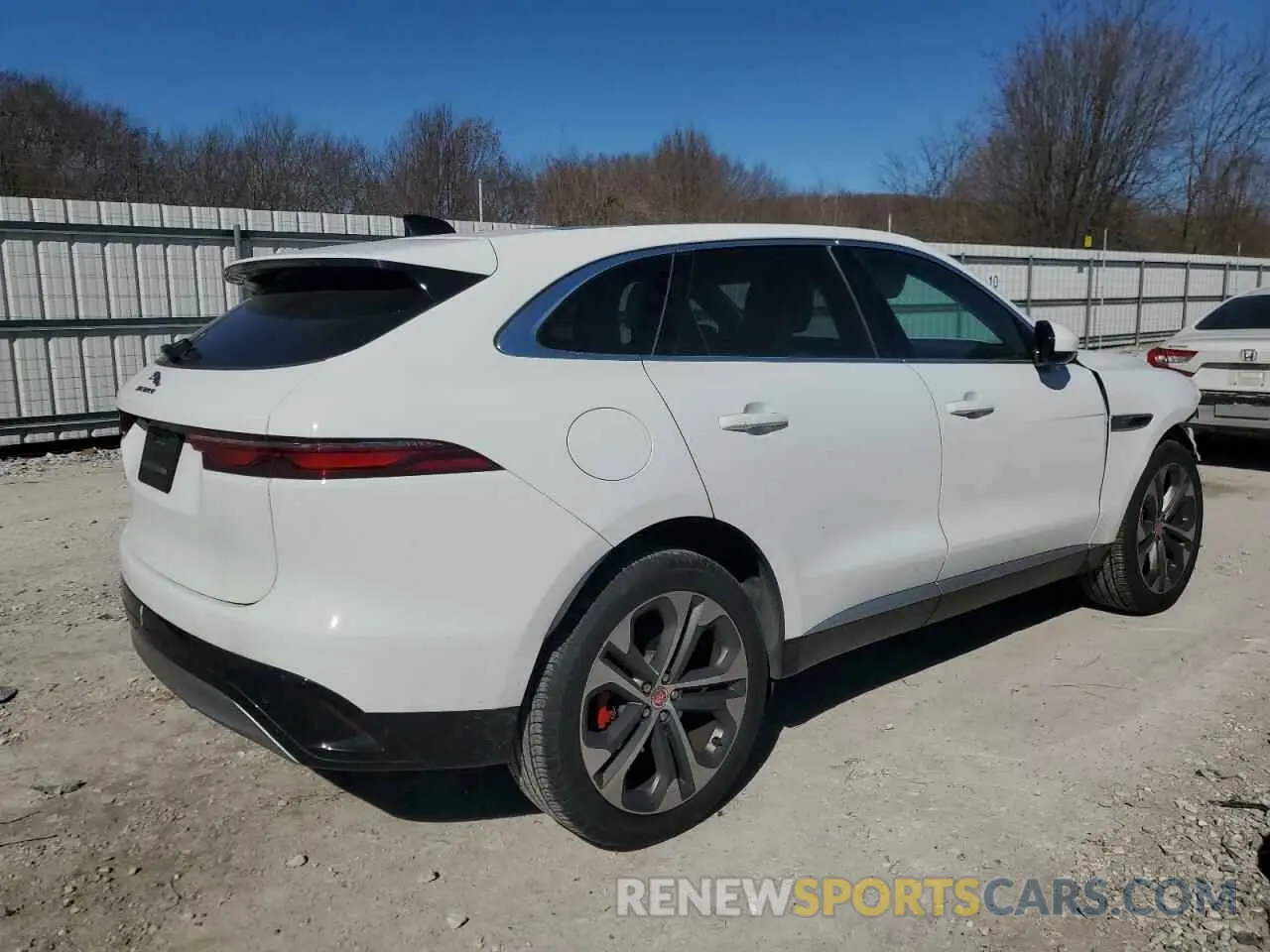 3 Фотография поврежденного автомобиля SADCJ2EX0NA692794 JAGUAR F-PACE 2022