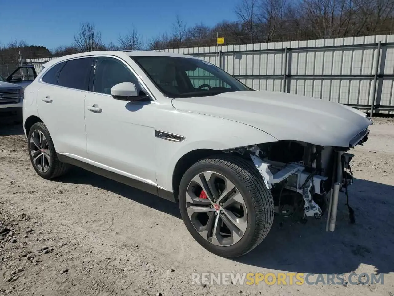 4 Фотография поврежденного автомобиля SADCJ2EX0NA692794 JAGUAR F-PACE 2022