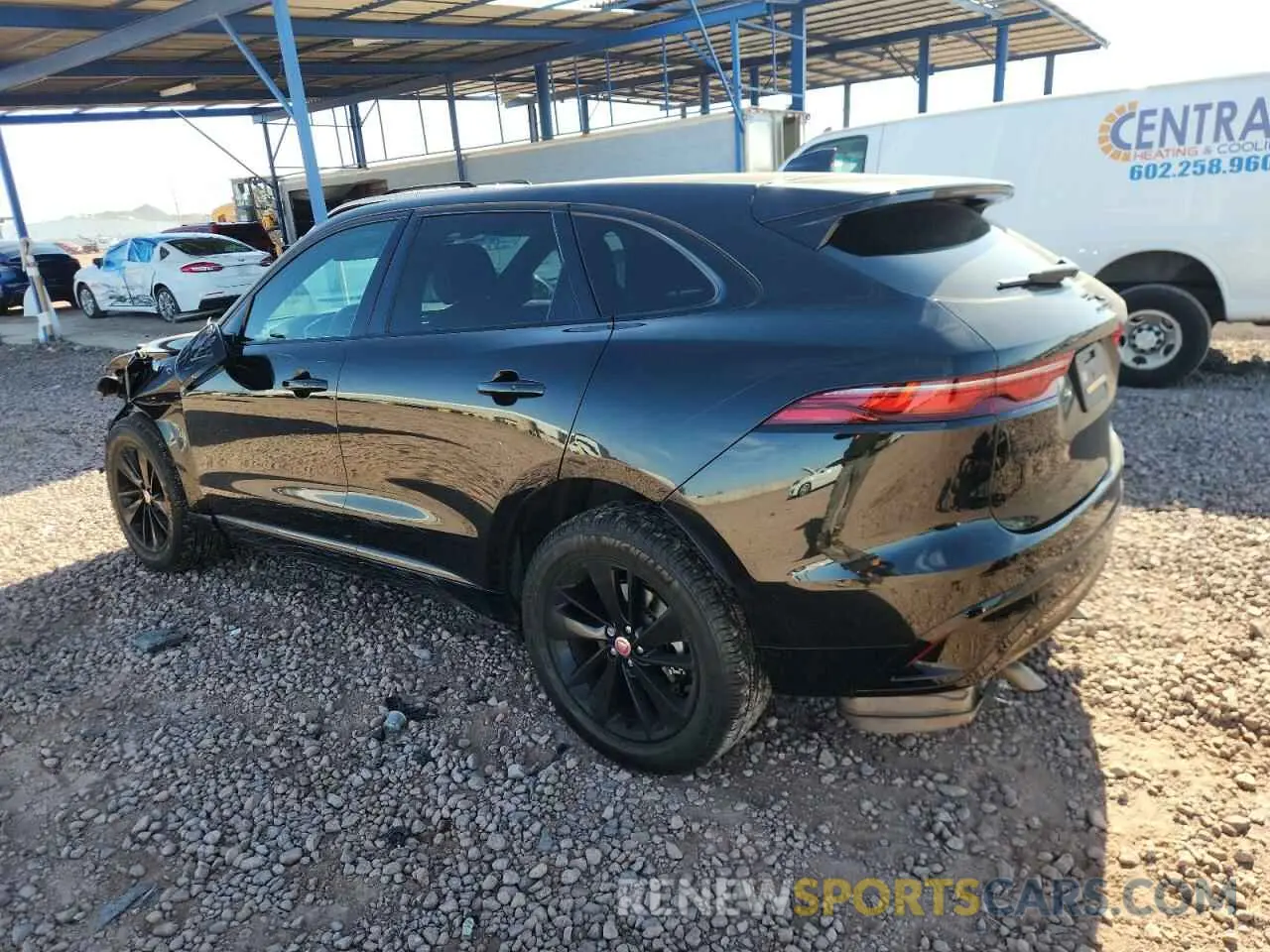 2 Photograph of a damaged car SADCJ2EX1NA692111 JAGUAR F-PACE 2022