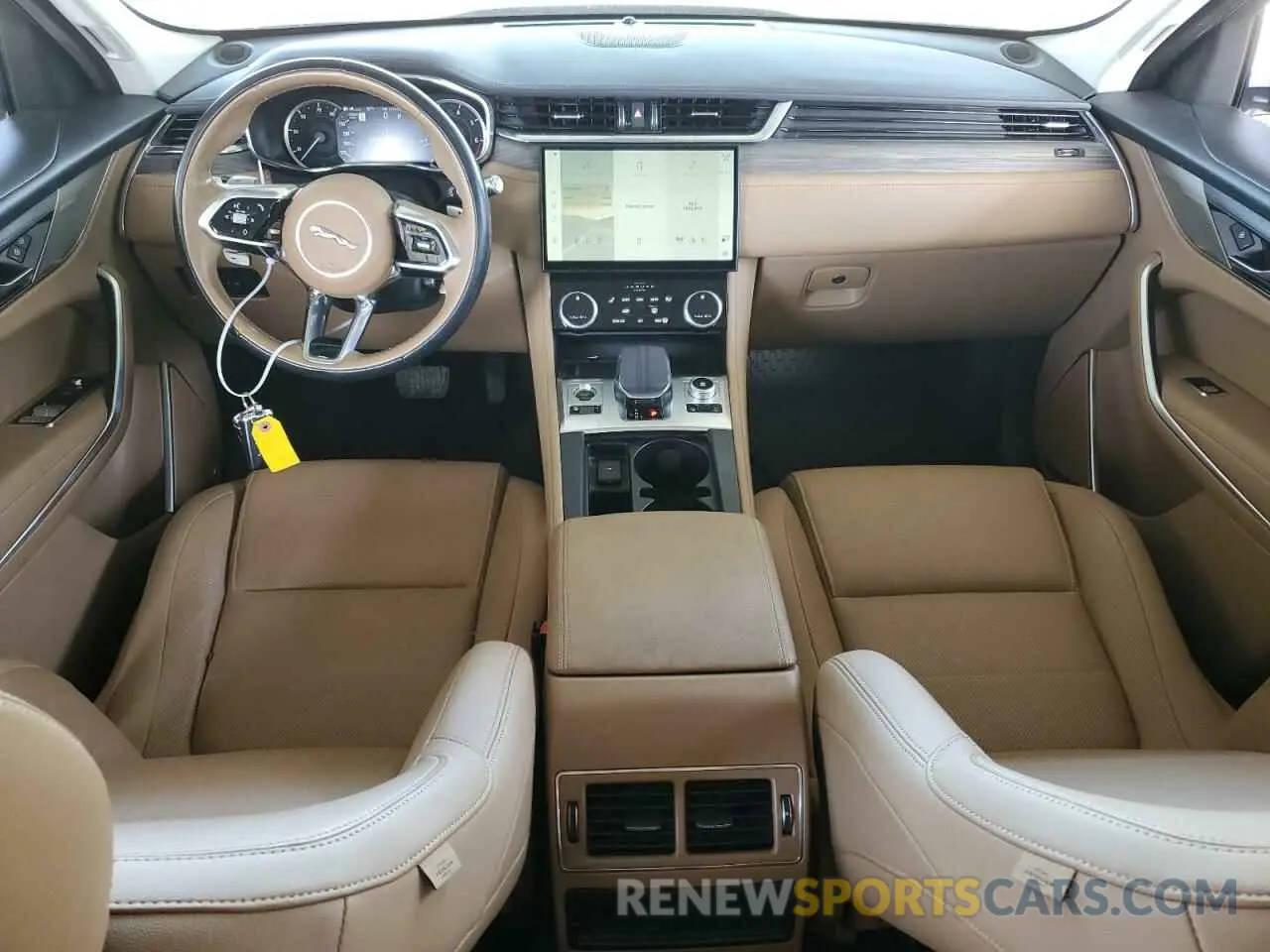 8 Фотография поврежденного автомобиля SADCJ2EXXNA689658 JAGUAR F-PACE 2022