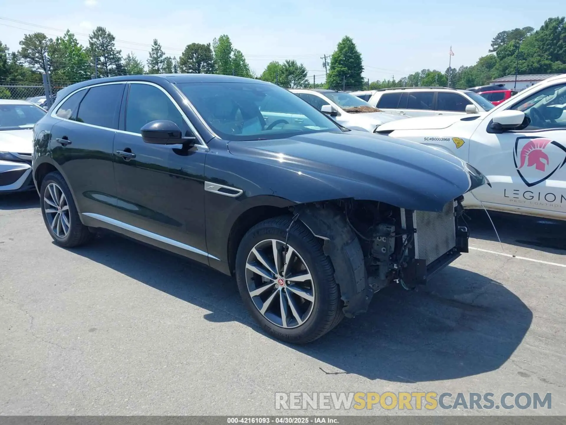 1 Photograph of a damaged car SADCJ2EXXNA689739 JAGUAR F-PACE 2022