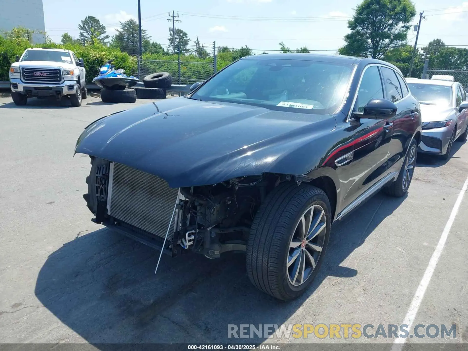 2 Photograph of a damaged car SADCJ2EXXNA689739 JAGUAR F-PACE 2022