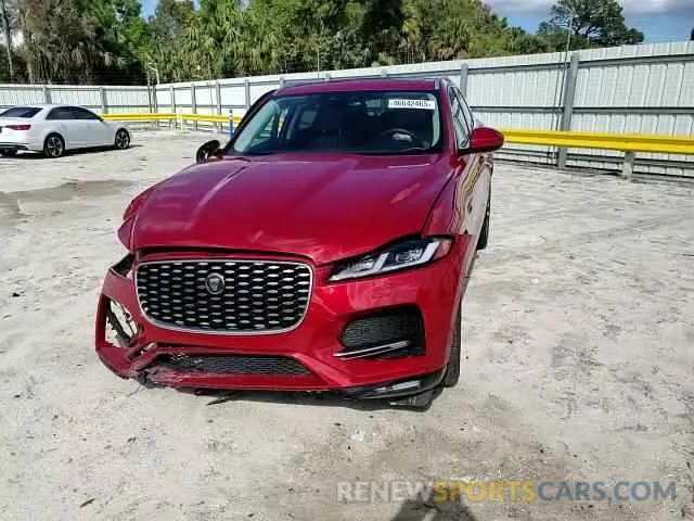 12 Фотография поврежденного автомобиля SADCJ2EXXNA698439 JAGUAR F-PACE 2022