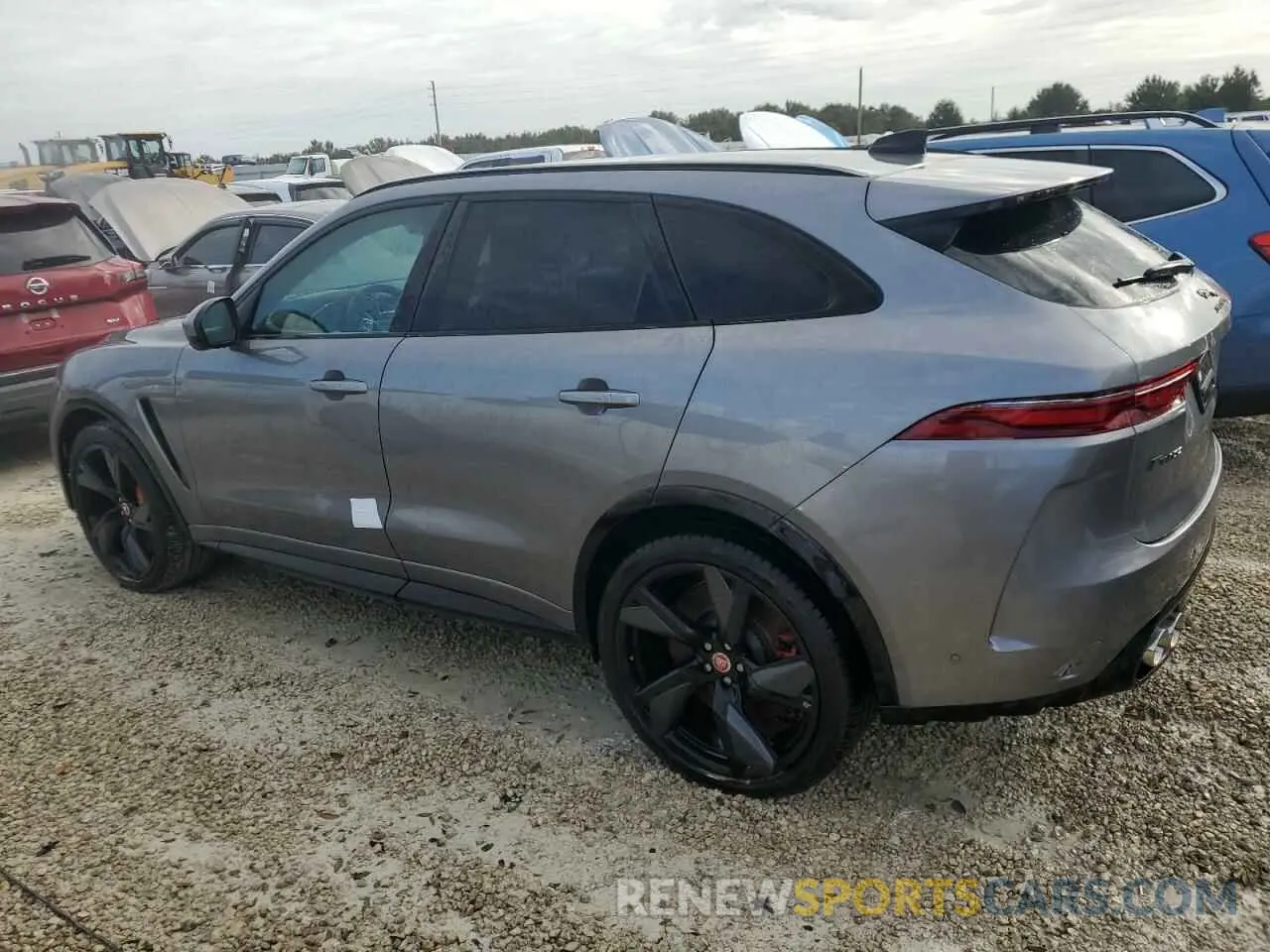 2 Фотография поврежденного автомобиля SADCZ2EE4NA702878 JAGUAR F-PACE 2022