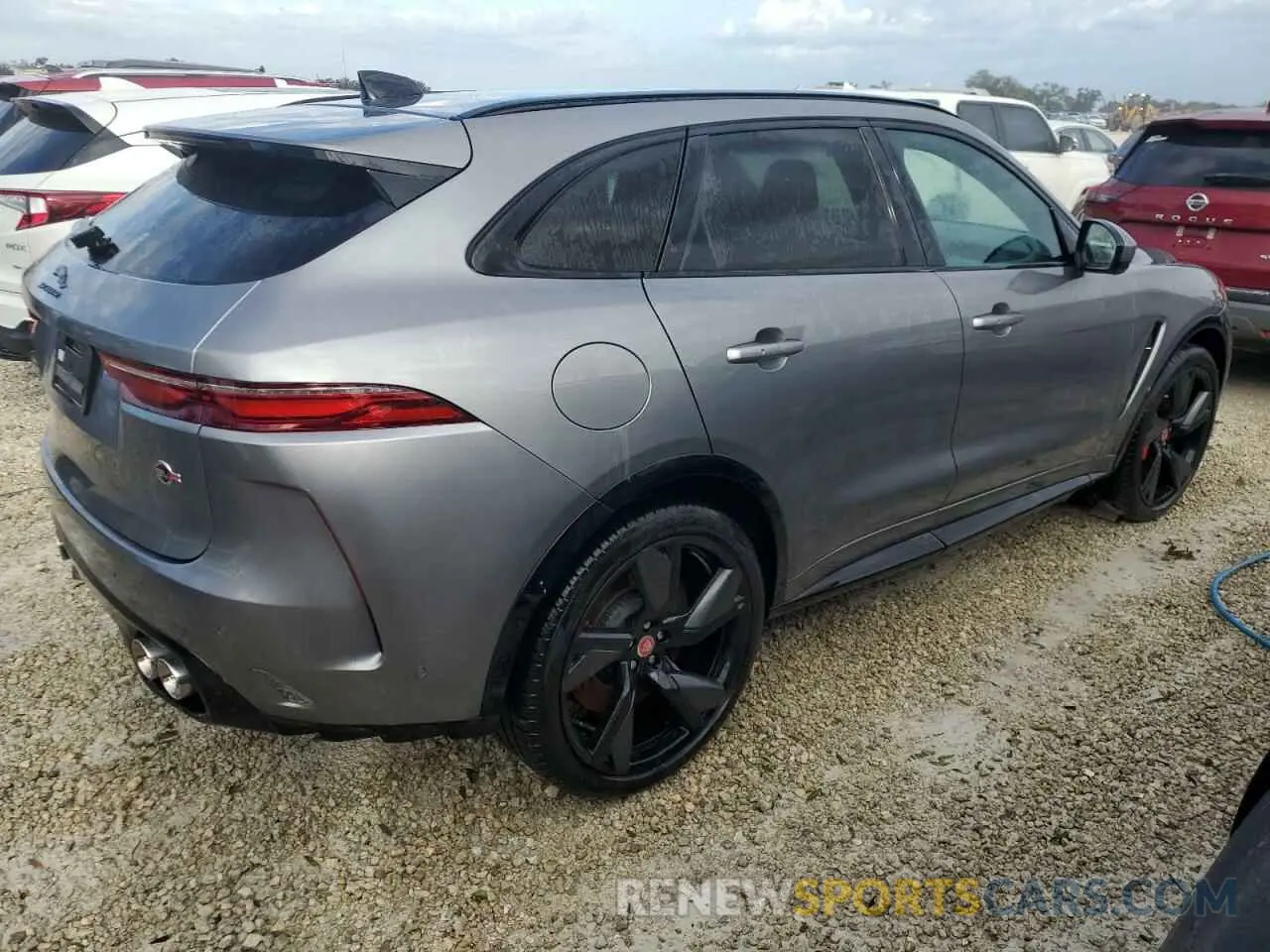 3 Фотография поврежденного автомобиля SADCZ2EE4NA702878 JAGUAR F-PACE 2022