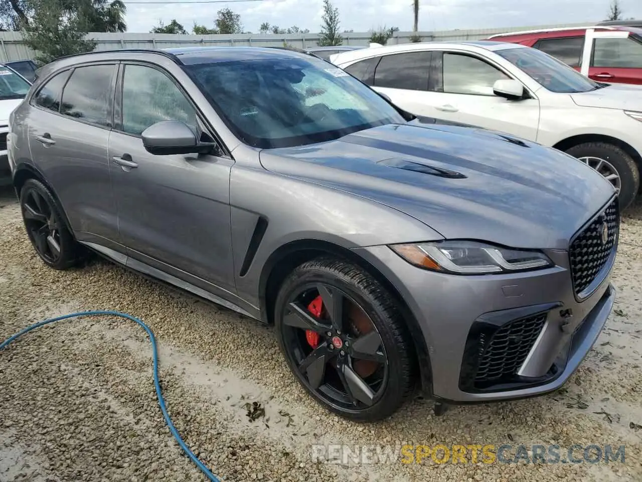 4 Фотография поврежденного автомобиля SADCZ2EE4NA702878 JAGUAR F-PACE 2022