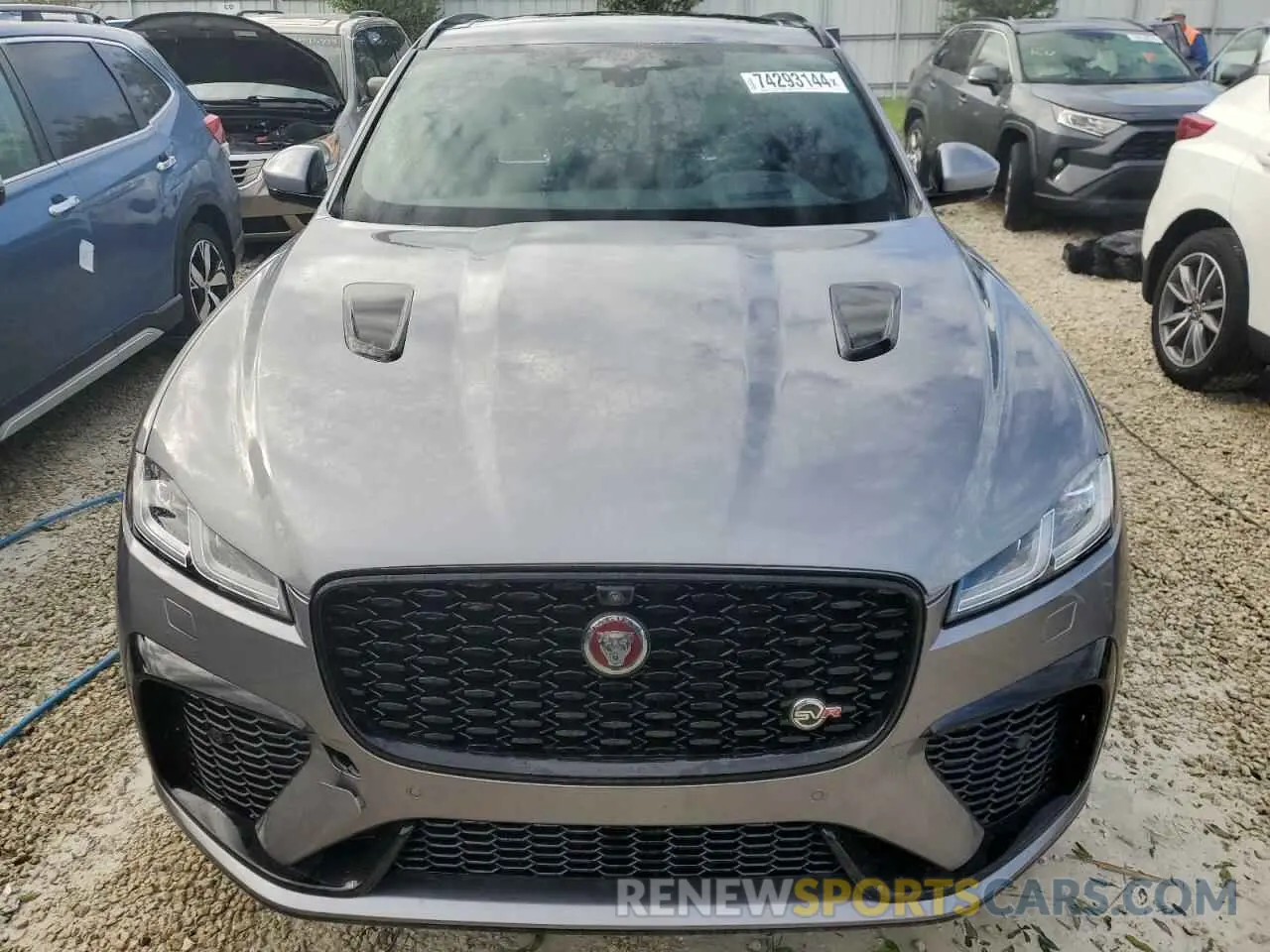 5 Фотография поврежденного автомобиля SADCZ2EE4NA702878 JAGUAR F-PACE 2022