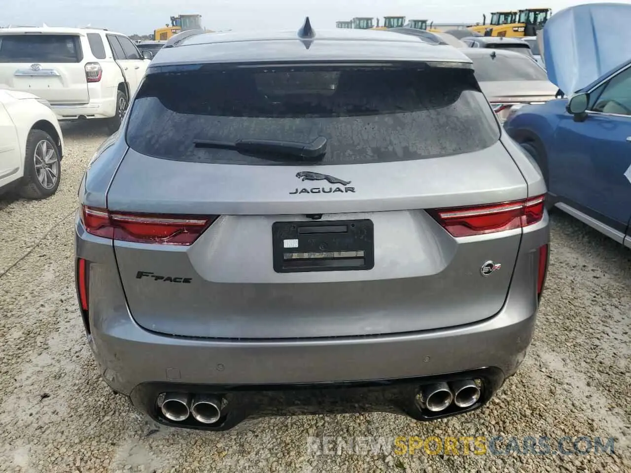 6 Фотография поврежденного автомобиля SADCZ2EE4NA702878 JAGUAR F-PACE 2022