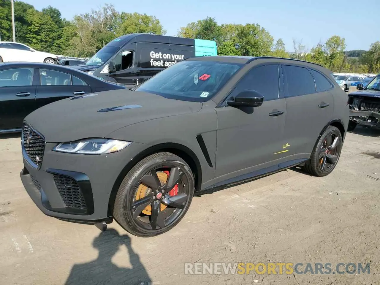 1 Фотография поврежденного автомобиля SADCZ2EE5NA693527 JAGUAR F-PACE 2022