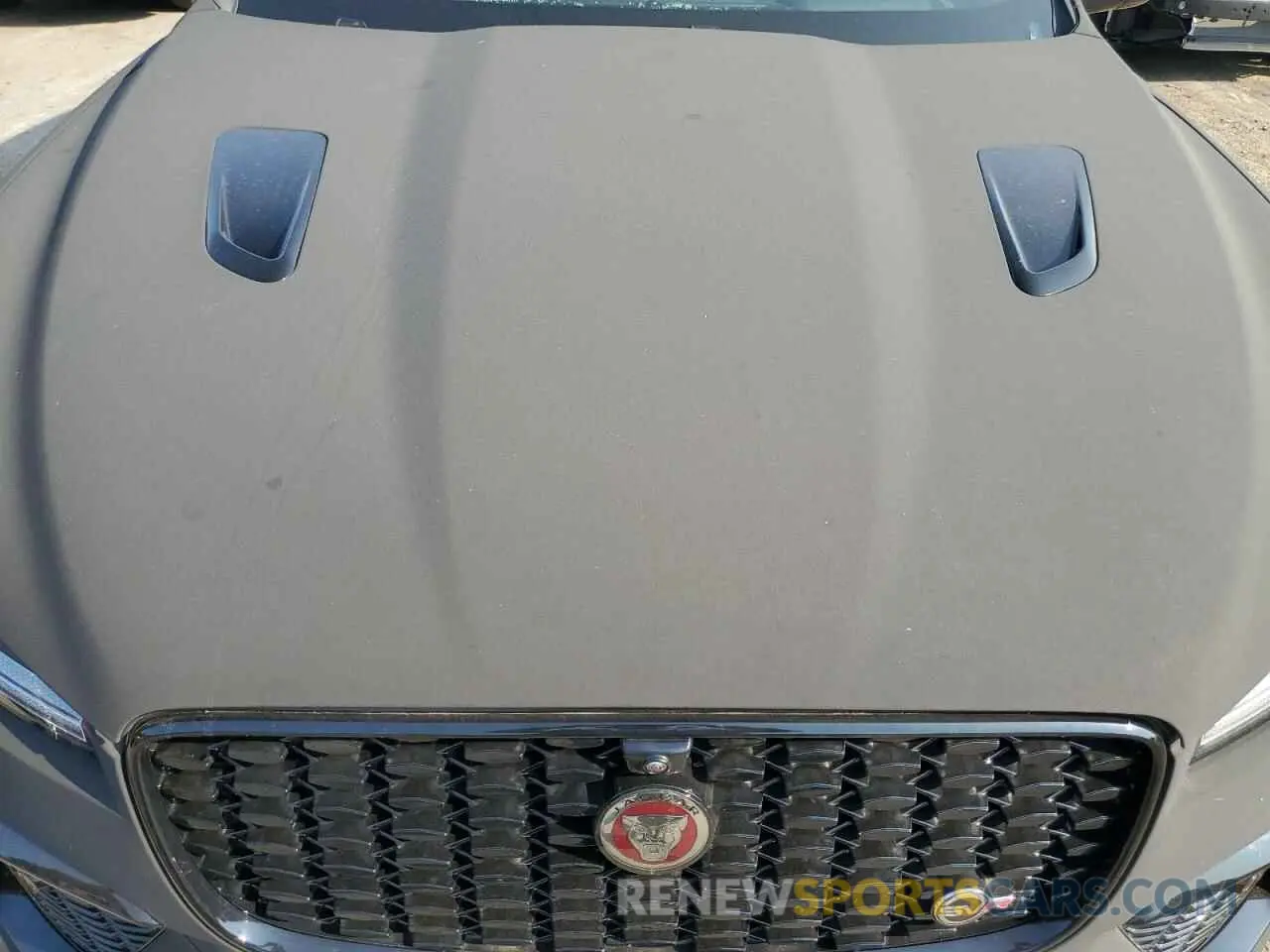 11 Фотография поврежденного автомобиля SADCZ2EE5NA693527 JAGUAR F-PACE 2022