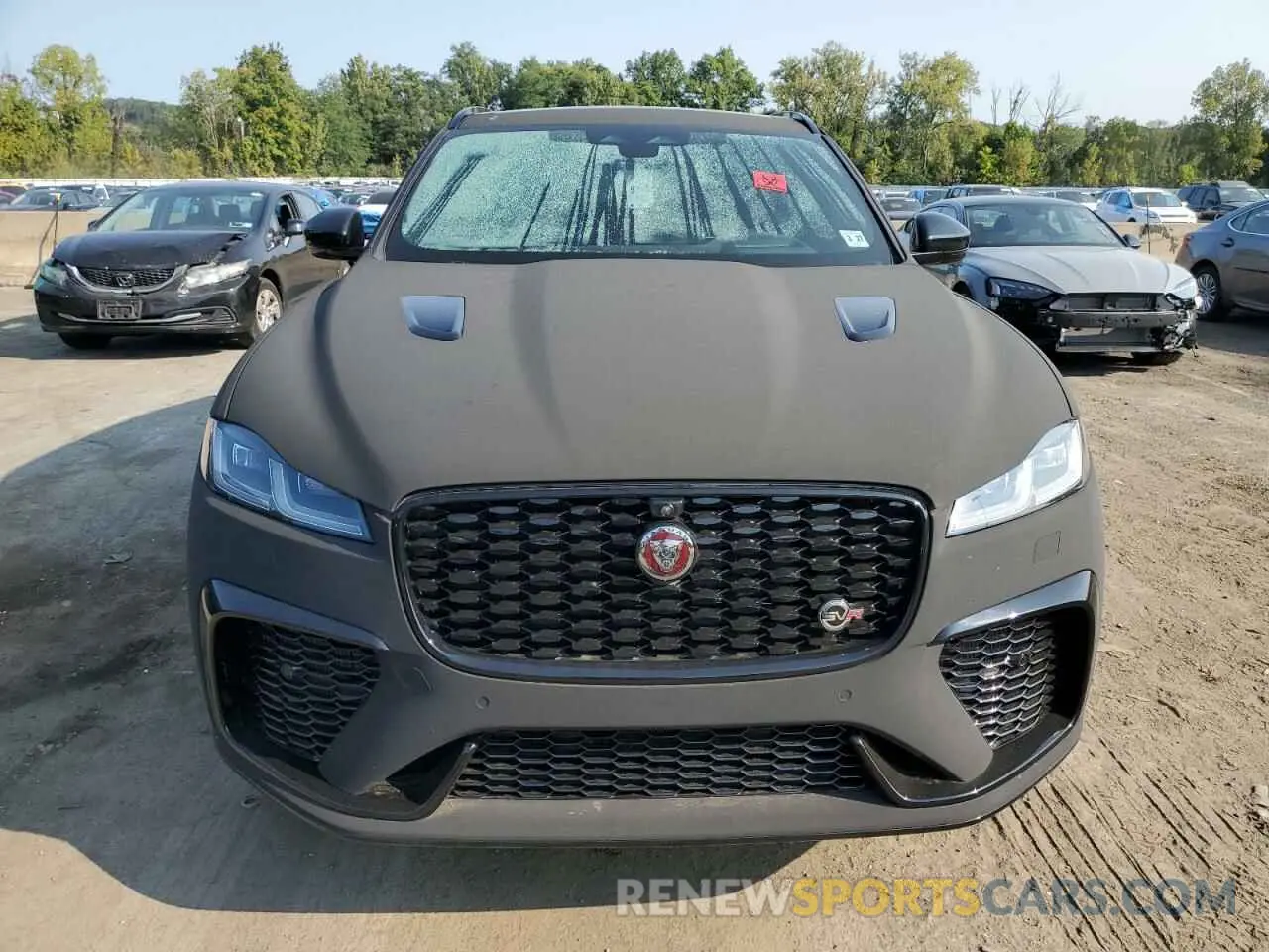 5 Фотография поврежденного автомобиля SADCZ2EE5NA693527 JAGUAR F-PACE 2022