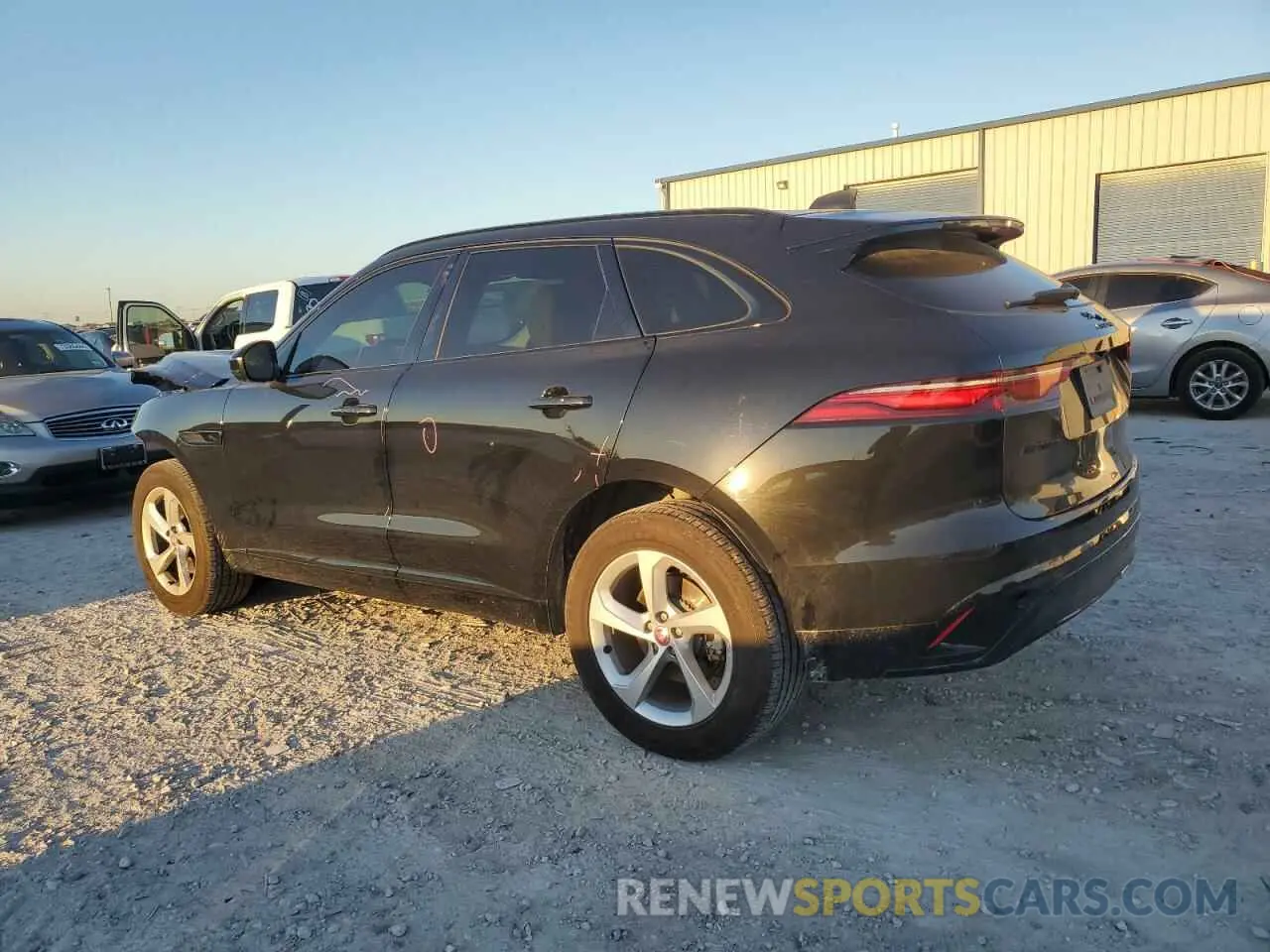 2 Photograph of a damaged car SADCJ2EX4PA705551 JAGUAR F-PACE 2023