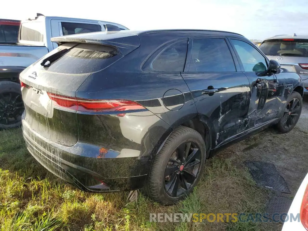 3 Photograph of a damaged car SADCJ2EX4PA707574 JAGUAR F-PACE 2023