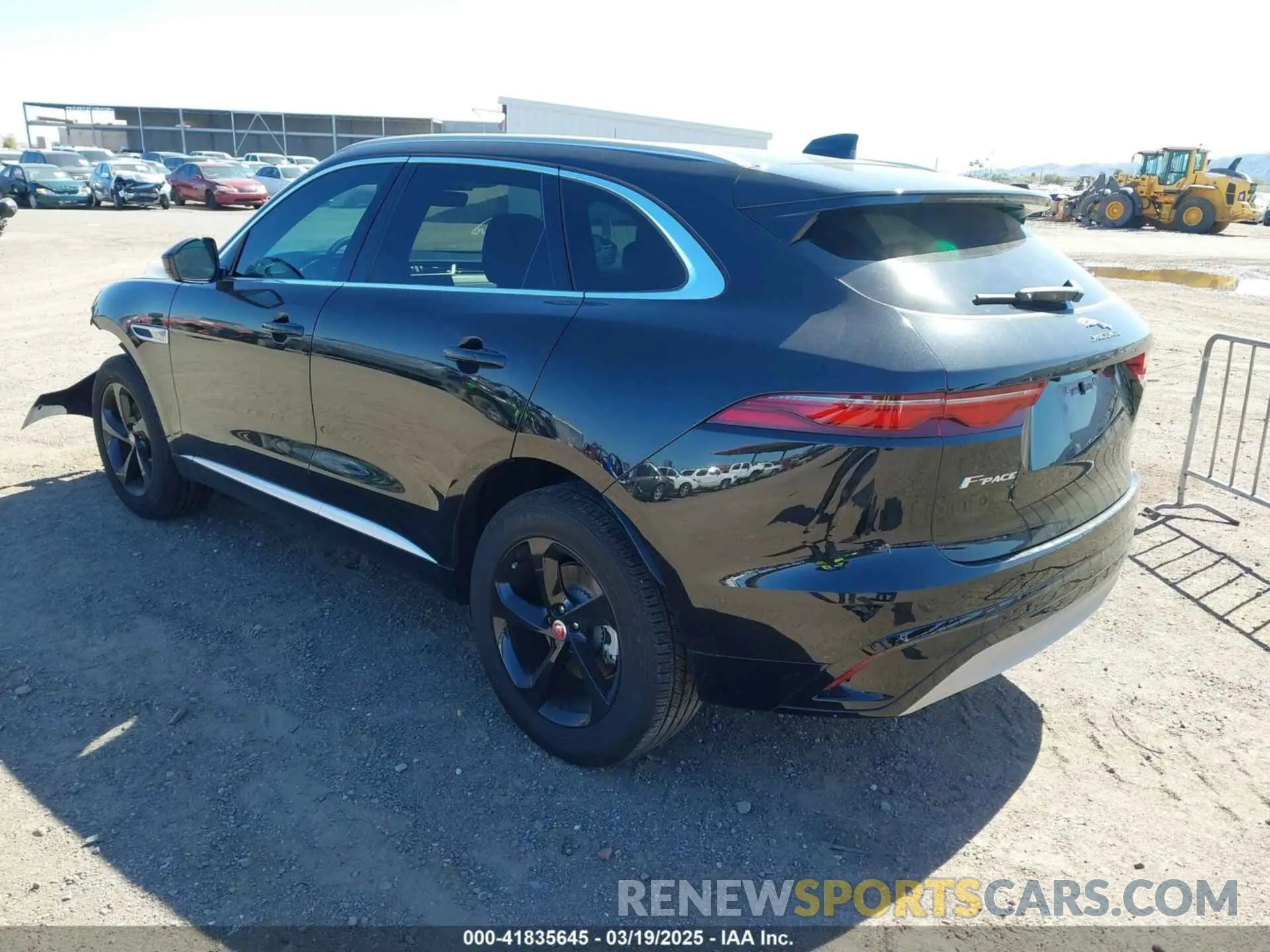 3 Фотография поврежденного автомобиля SADCJ2EX4PA713164 JAGUAR F-PACE 2023
