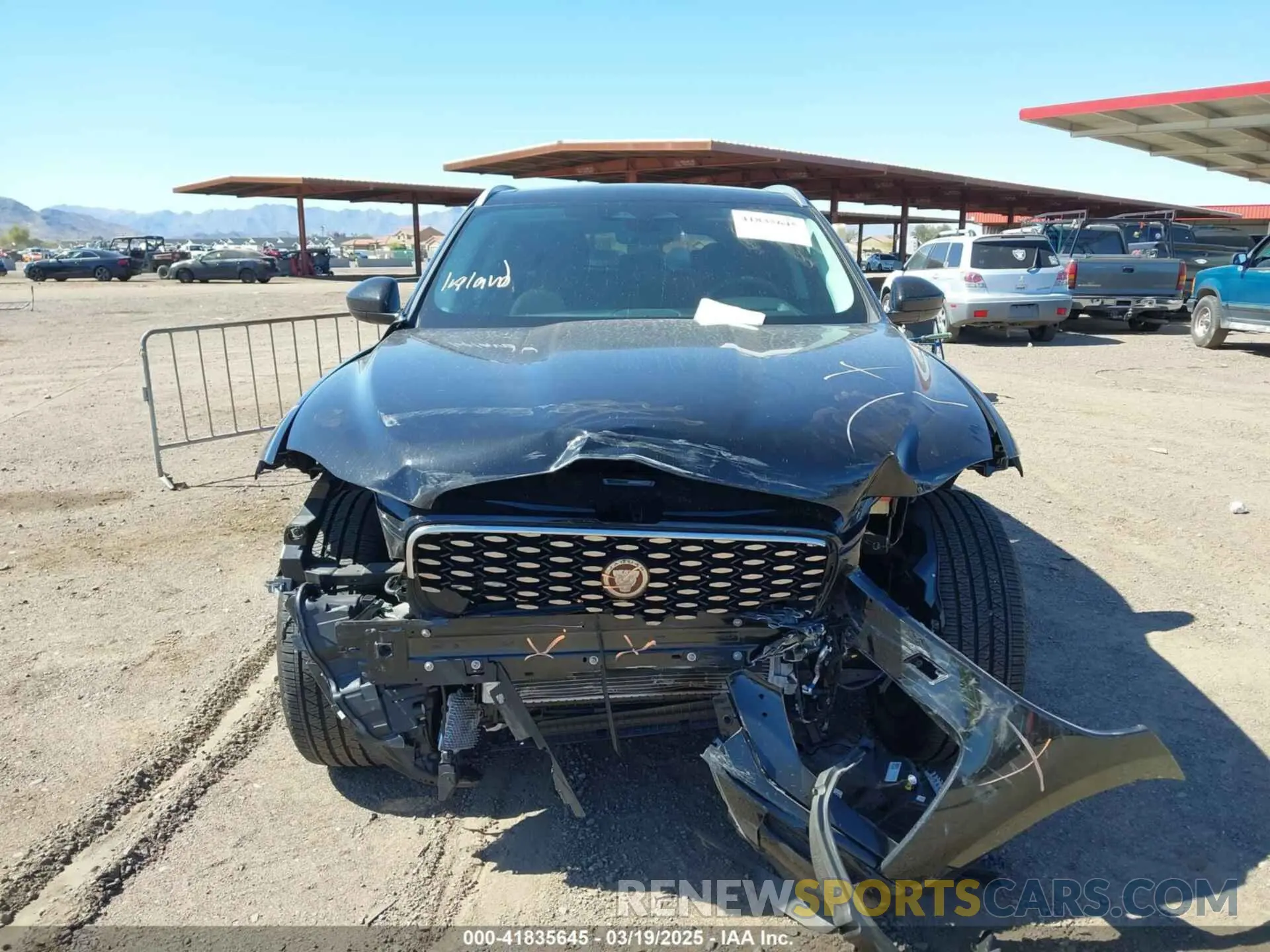 6 Фотография поврежденного автомобиля SADCJ2EX4PA713164 JAGUAR F-PACE 2023