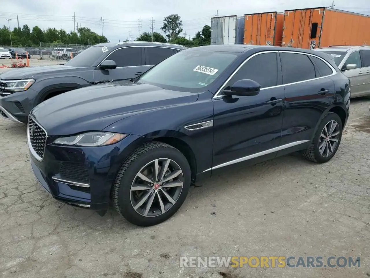 1 Фотография поврежденного автомобиля SADCJ2EX5PA711021 JAGUAR F-PACE 2023