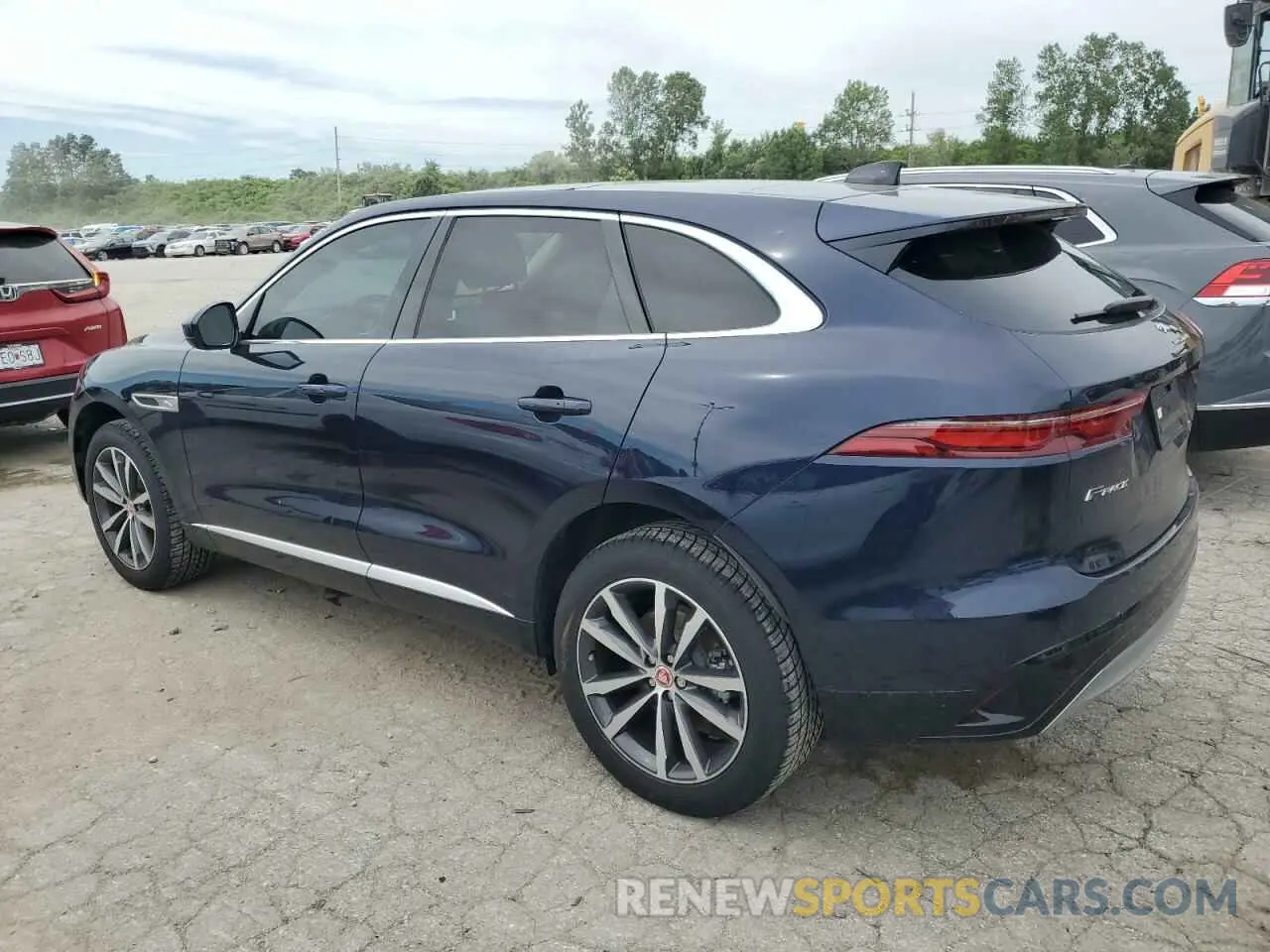 2 Фотография поврежденного автомобиля SADCJ2EX5PA711021 JAGUAR F-PACE 2023