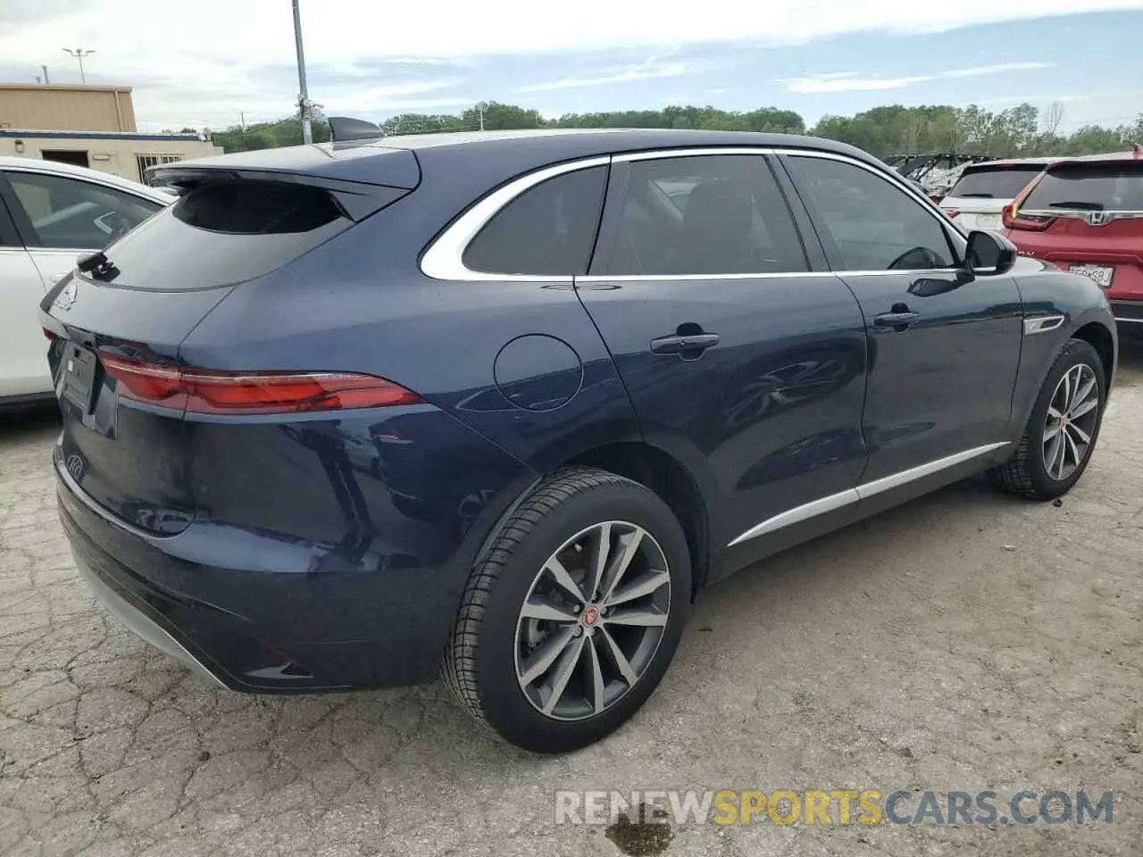 3 Фотография поврежденного автомобиля SADCJ2EX5PA711021 JAGUAR F-PACE 2023