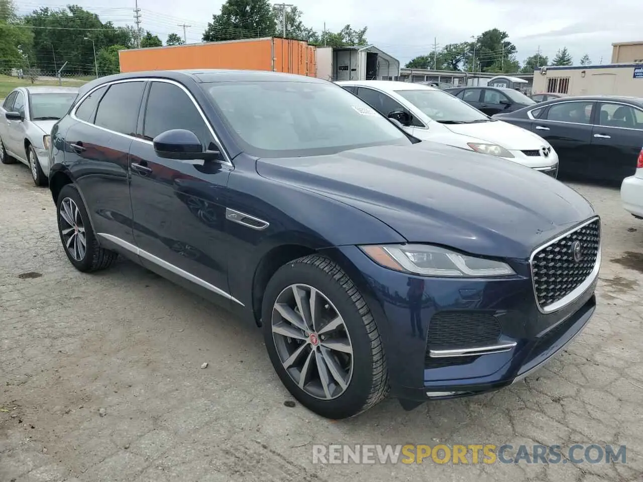 4 Фотография поврежденного автомобиля SADCJ2EX5PA711021 JAGUAR F-PACE 2023