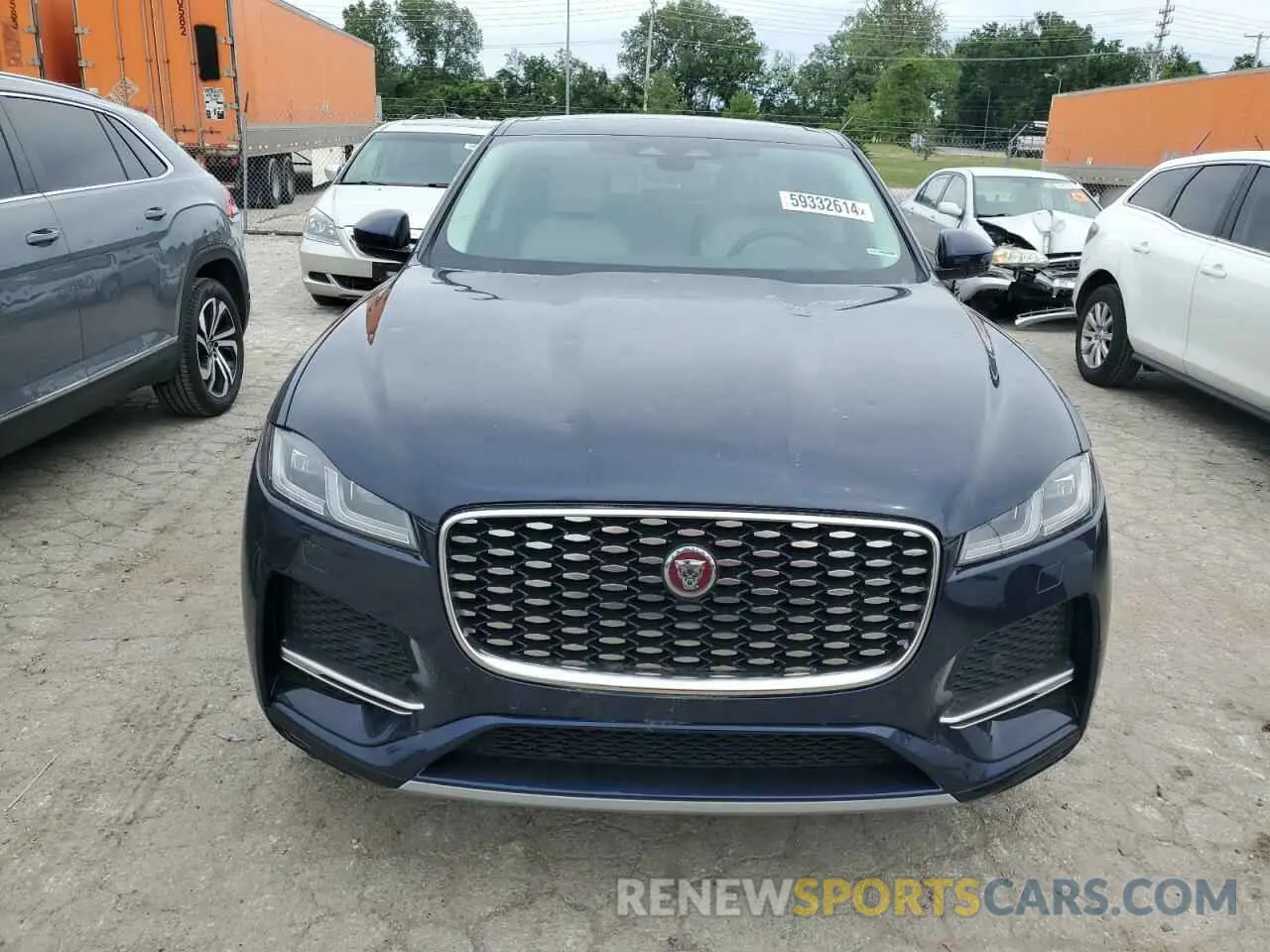 5 Фотография поврежденного автомобиля SADCJ2EX5PA711021 JAGUAR F-PACE 2023