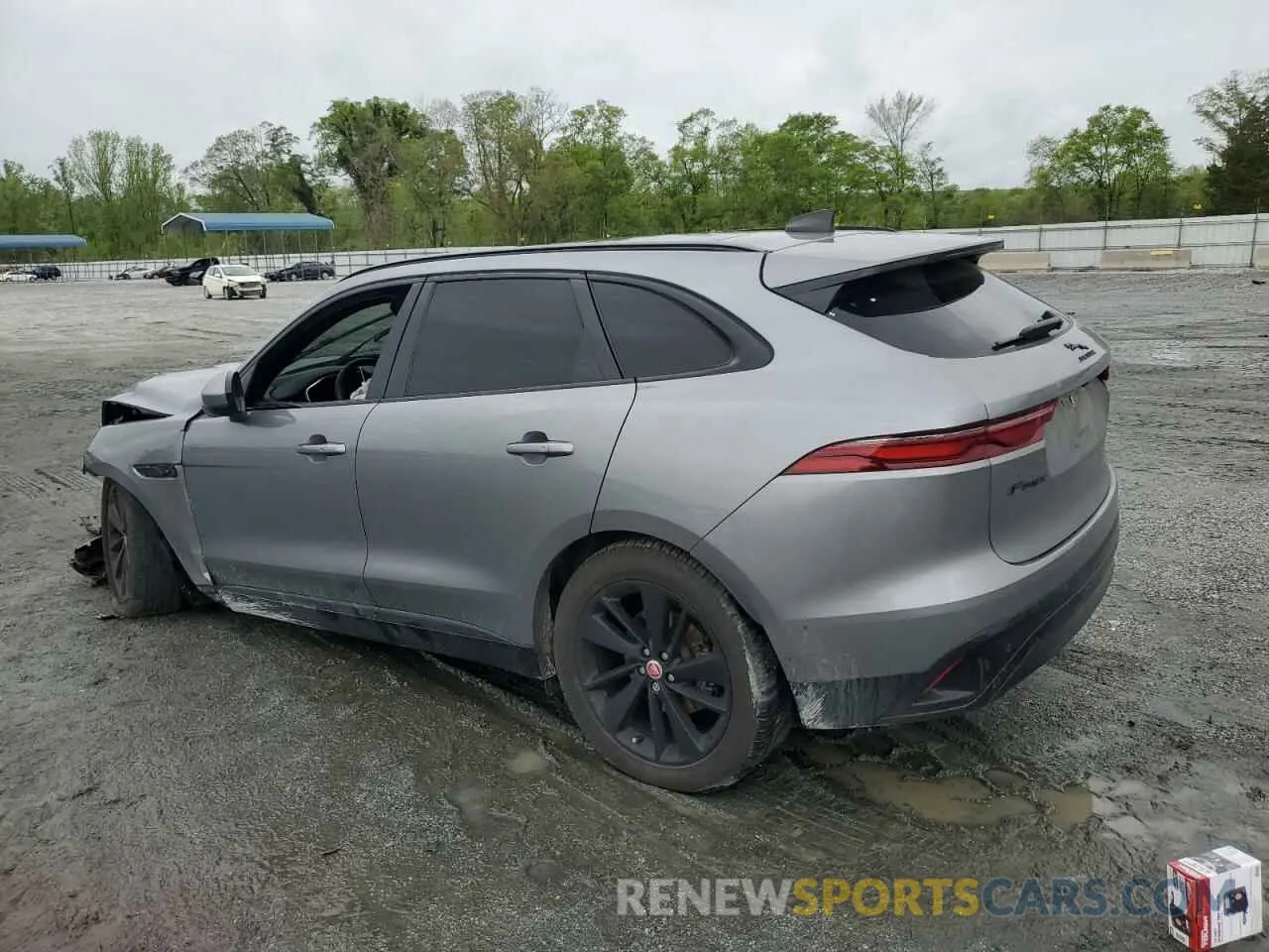 2 Фотография поврежденного автомобиля SADCJ2EX6PA716406 JAGUAR F-PACE 2023