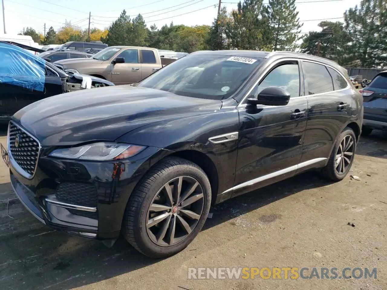 1 Photograph of a damaged car SADCJ2EXXPA708454 JAGUAR F-PACE 2023