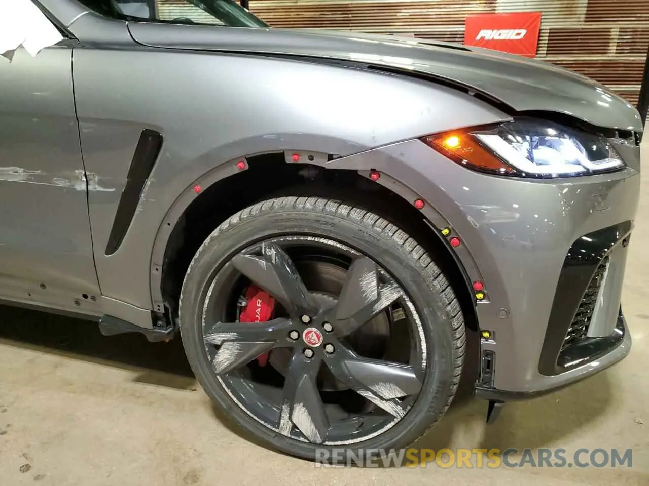10 Photograph of a damaged car SADCZ2EE1PA704896 JAGUAR F-PACE 2023