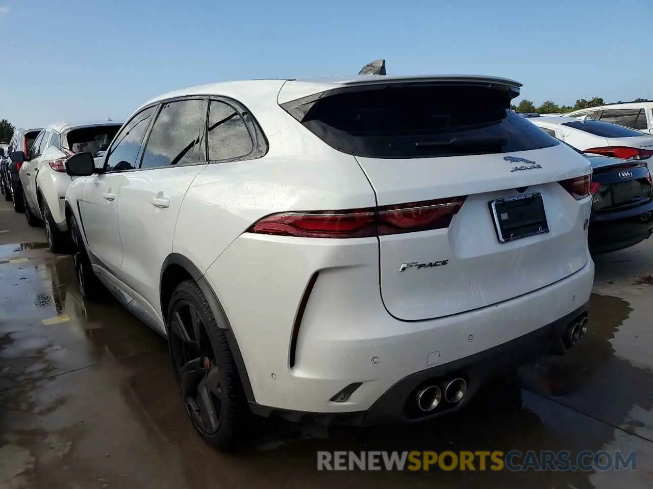 2 Photograph of a damaged car SADCZ2EE7PA704580 JAGUAR F-PACE 2023